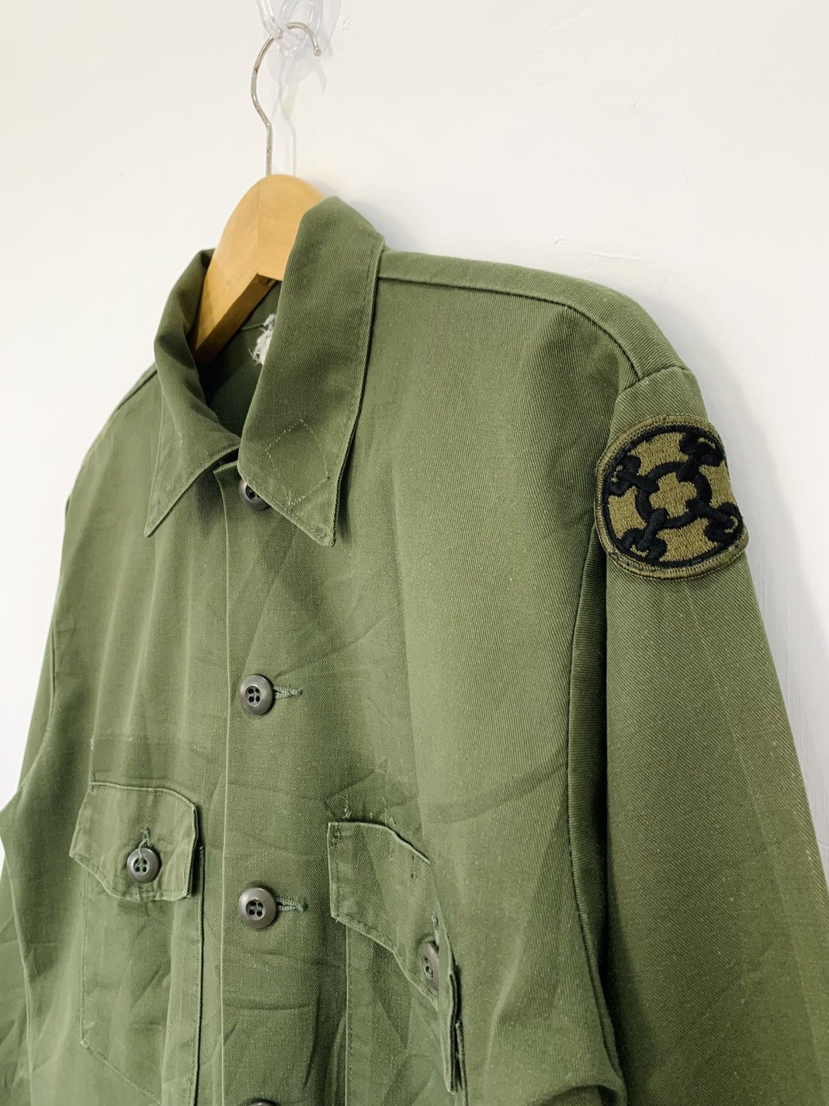 Vintage bundle us army military shirt 80s Size US M / EU 48-50 / 2 - 5 Thumbnail