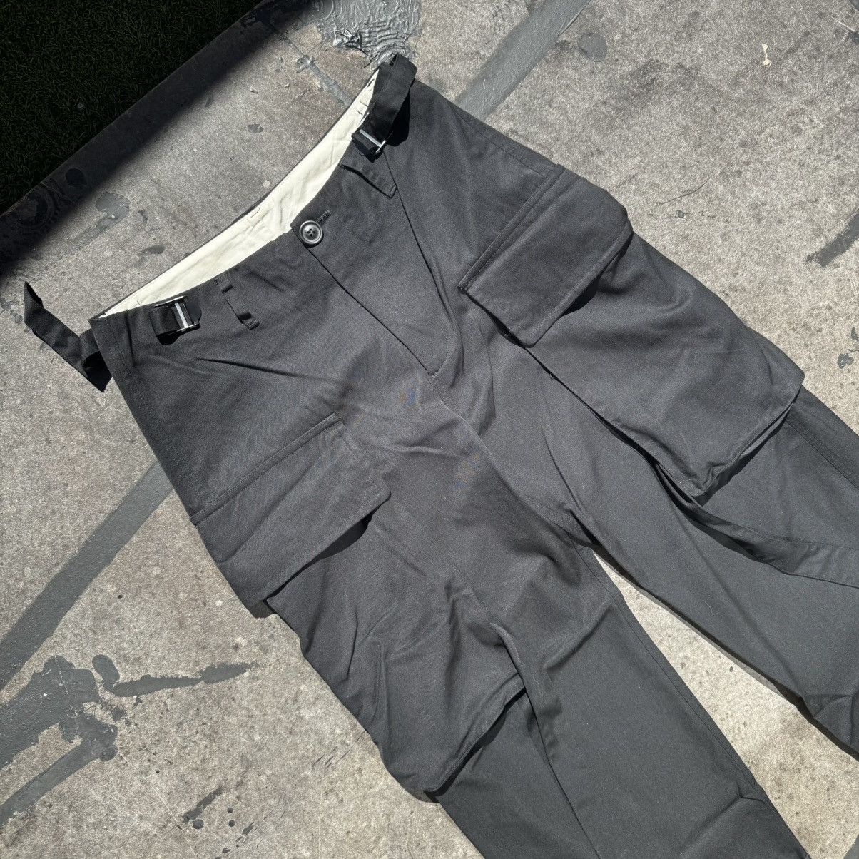 Julius Julius AW07 Wool Cargo Pants Size US 31 - 2 Thumbnail