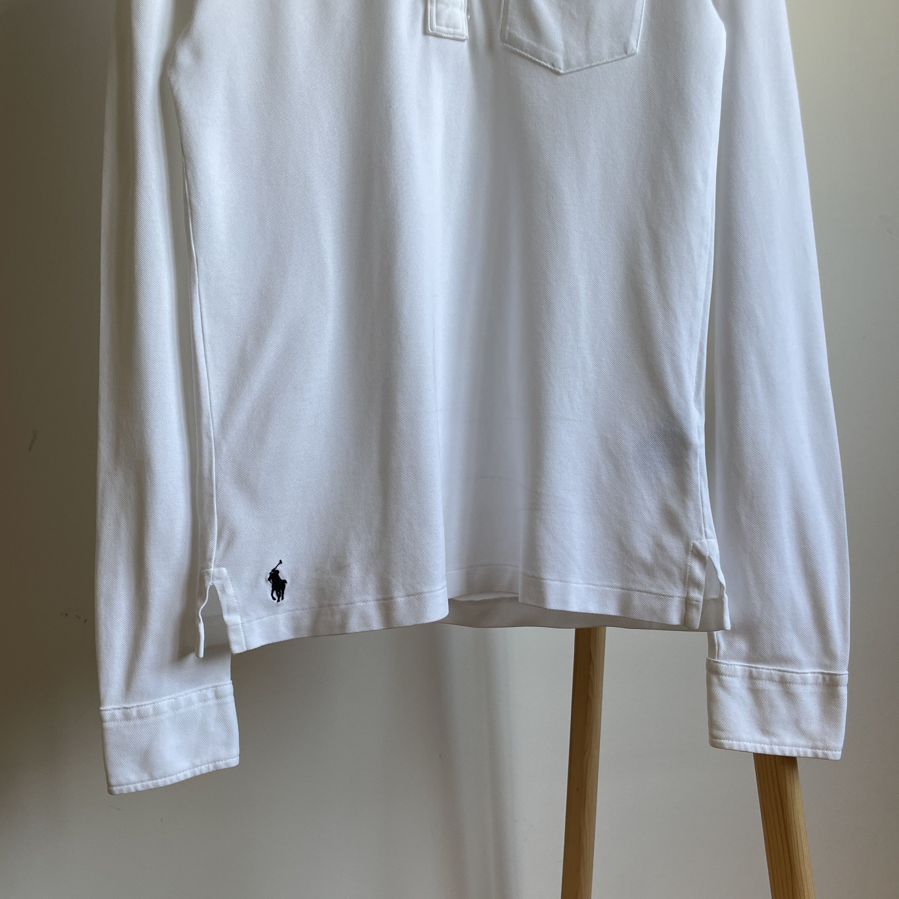 Polo Ralph Lauren Polo Ralph Lauren Slim Fit Pima Mesh Half Button Shirt Size US S / EU 44-46 / 1 - 5 Thumbnail