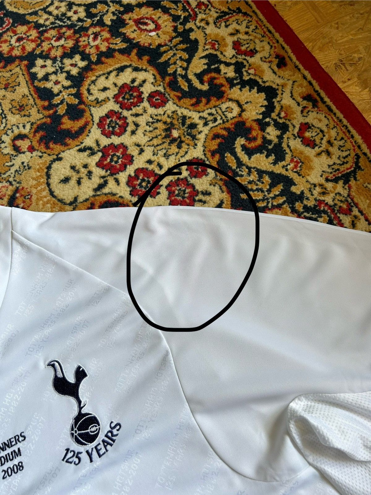 Puma × Vintage Tottenham hotspur home 2008 carling cup winner soccer jersey Size US XL / EU 56 / 4 - 8 Thumbnail