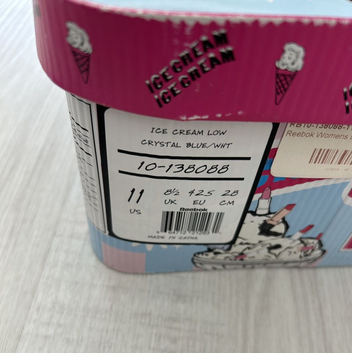 Icecream × Reebok RARE OG REEBOK X BBC/ICE CREAM BOUTIQUE SNEAKER Size US 9.5 / EU 42-43 - 7 Thumbnail