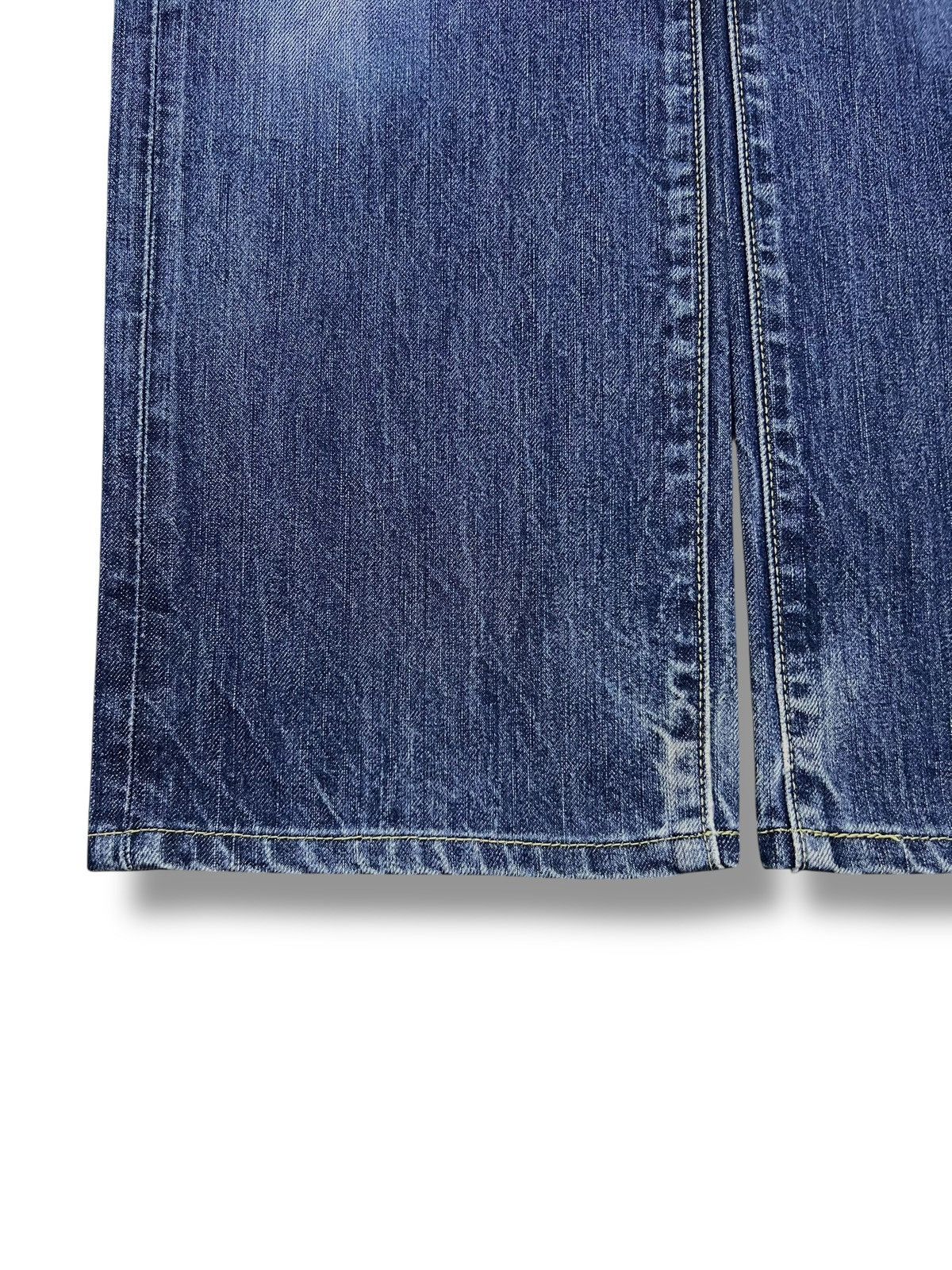Uniqlo Vintage Uniqlo UJ S002 Japan - Faded Whisker Wash Jeans Size US 36 / EU 52 - 6 Thumbnail