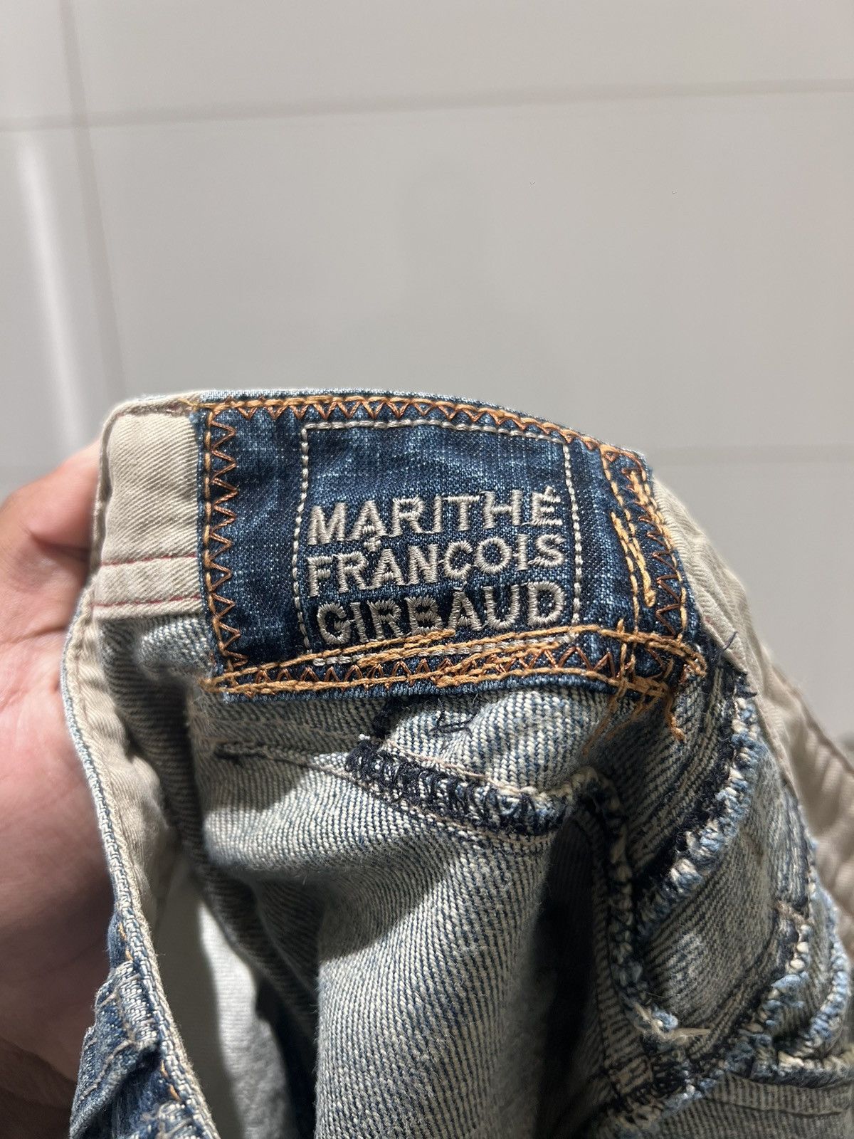 Marithe + Francois Girbaud Marithe Francois Girbaud Vintage Denim Size US 31 - 4 Thumbnail