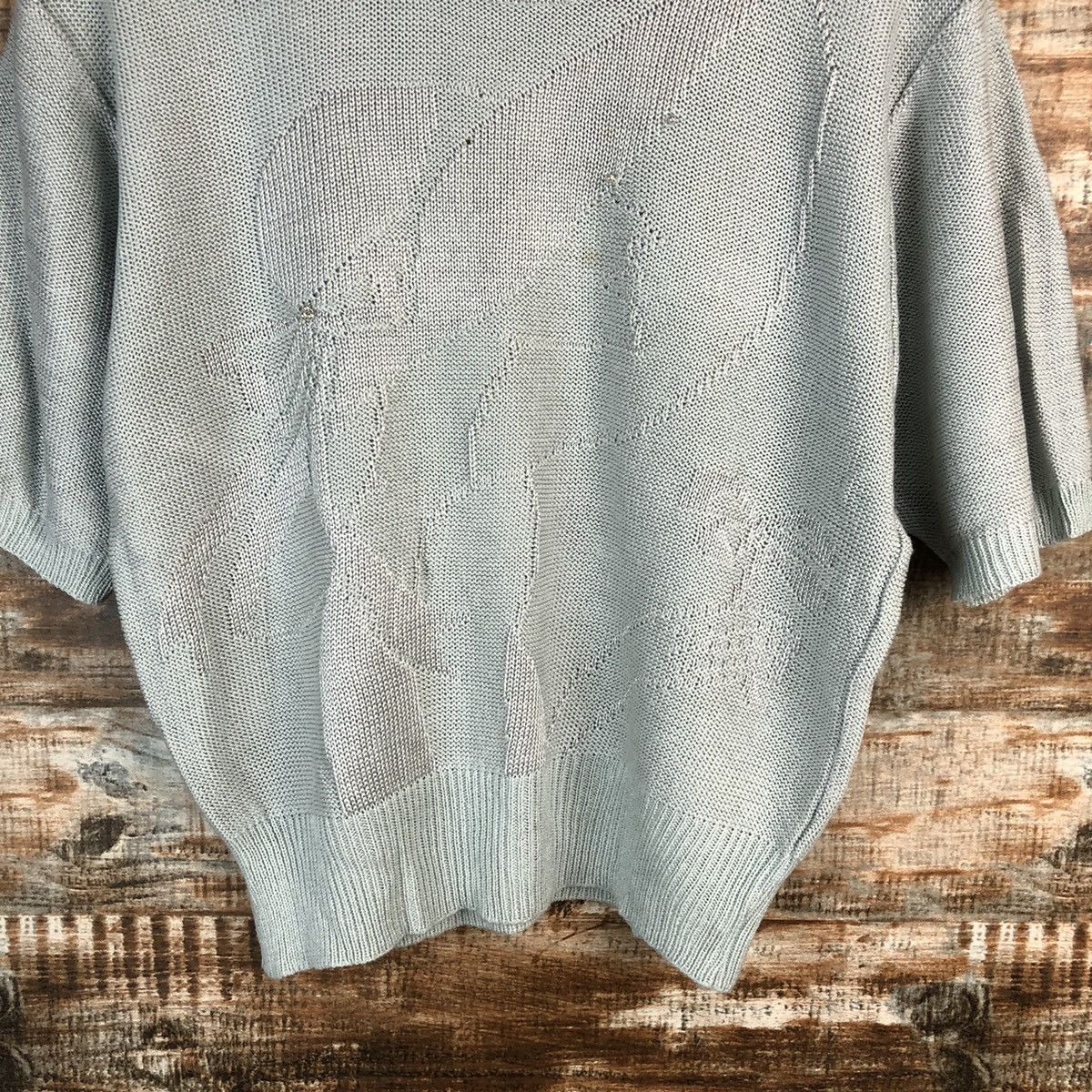 Homespun Knitwear × Japanese Brand × Vintage Japanese Brand vintage Blue Knitwear #A1674 Size S / US 4 / IT 40 - 6 Thumbnail