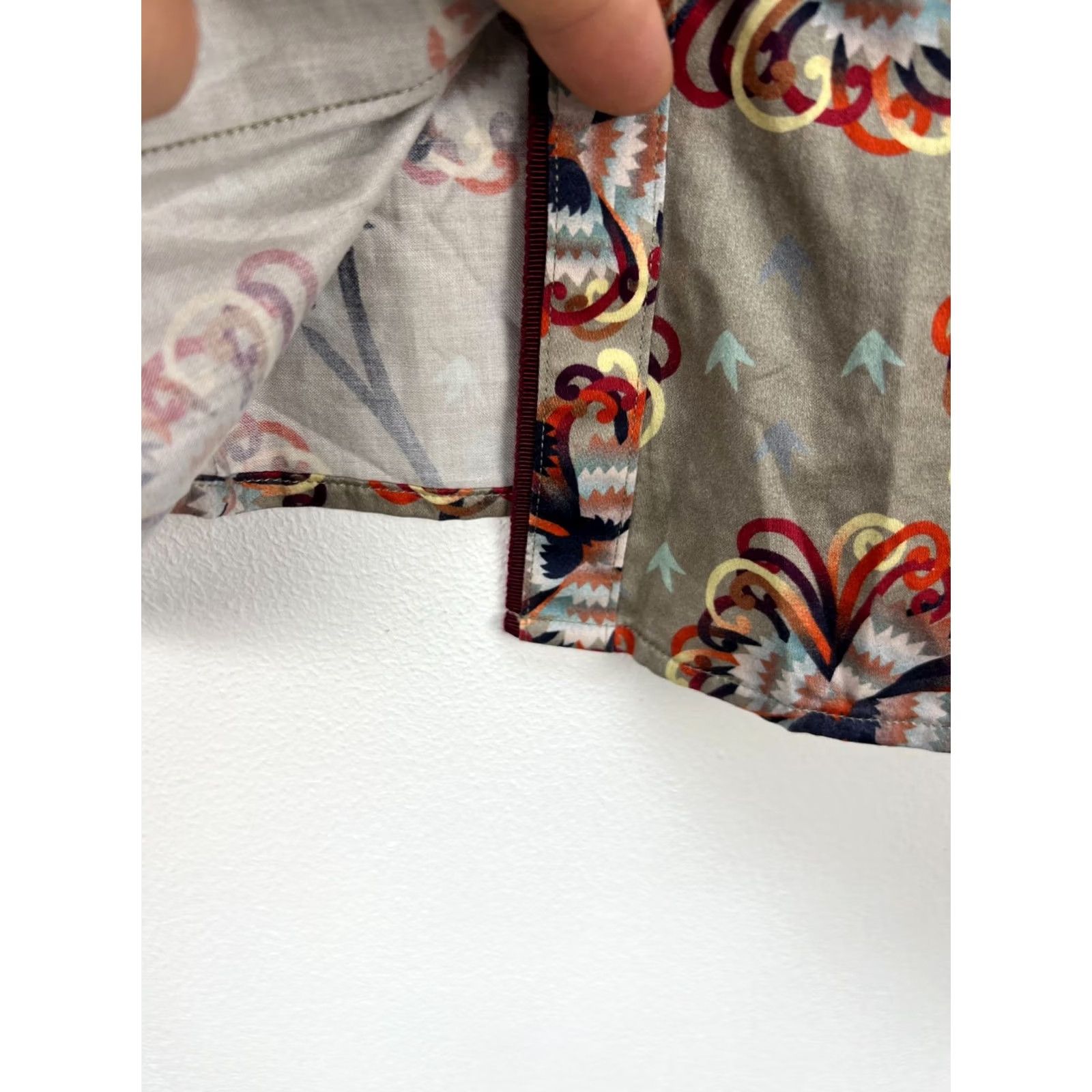 Brooks Brothers Brooks Brothers Cotton Shirt Blouse Floral Print Women's Size US 8 Size M / US 6-8 / IT 42-44 - 3 Thumbnail