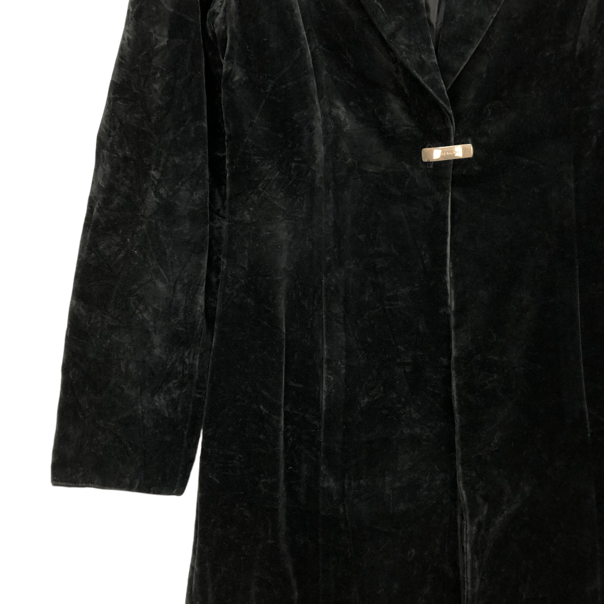 Givenchy GIVENCHY BOUTIQUES VELVET LONG COAT #5947-215 Size S / US 4 / IT 40 - 5 Thumbnail