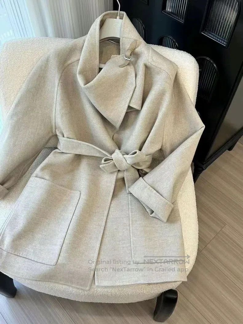 Hermes Hermes Cashmere Coat with Double Faced Cashmere and Collar Size XS / US 0-2 / IT 36-38 - 4 Thumbnail
