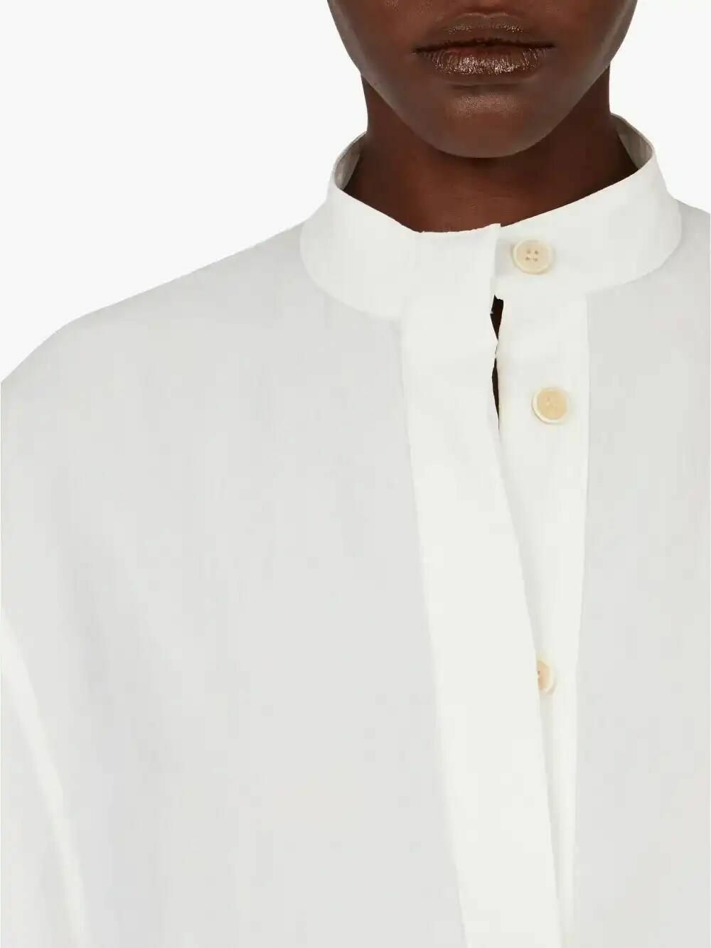 Salvatore Ferragamo o1y0426 Jumpsuit in White Size 26" / US 2 / IT 38 - 6 Thumbnail