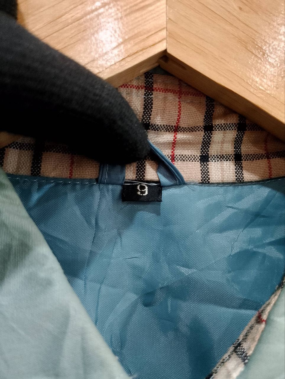 Japanese Brand Vintage Japanese Designer Checkered Light Trench Coats Size L / US 10 / IT 46 - 7 Thumbnail