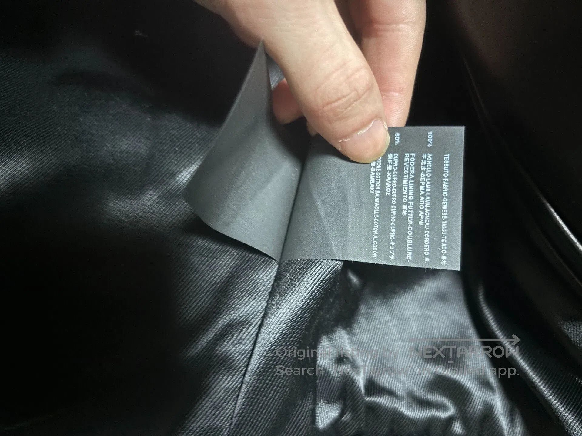Saint Laurent Paris Saint Laurent L01 Leather Jacket. Size XXS / US 00 / IT 34 - 5 Thumbnail