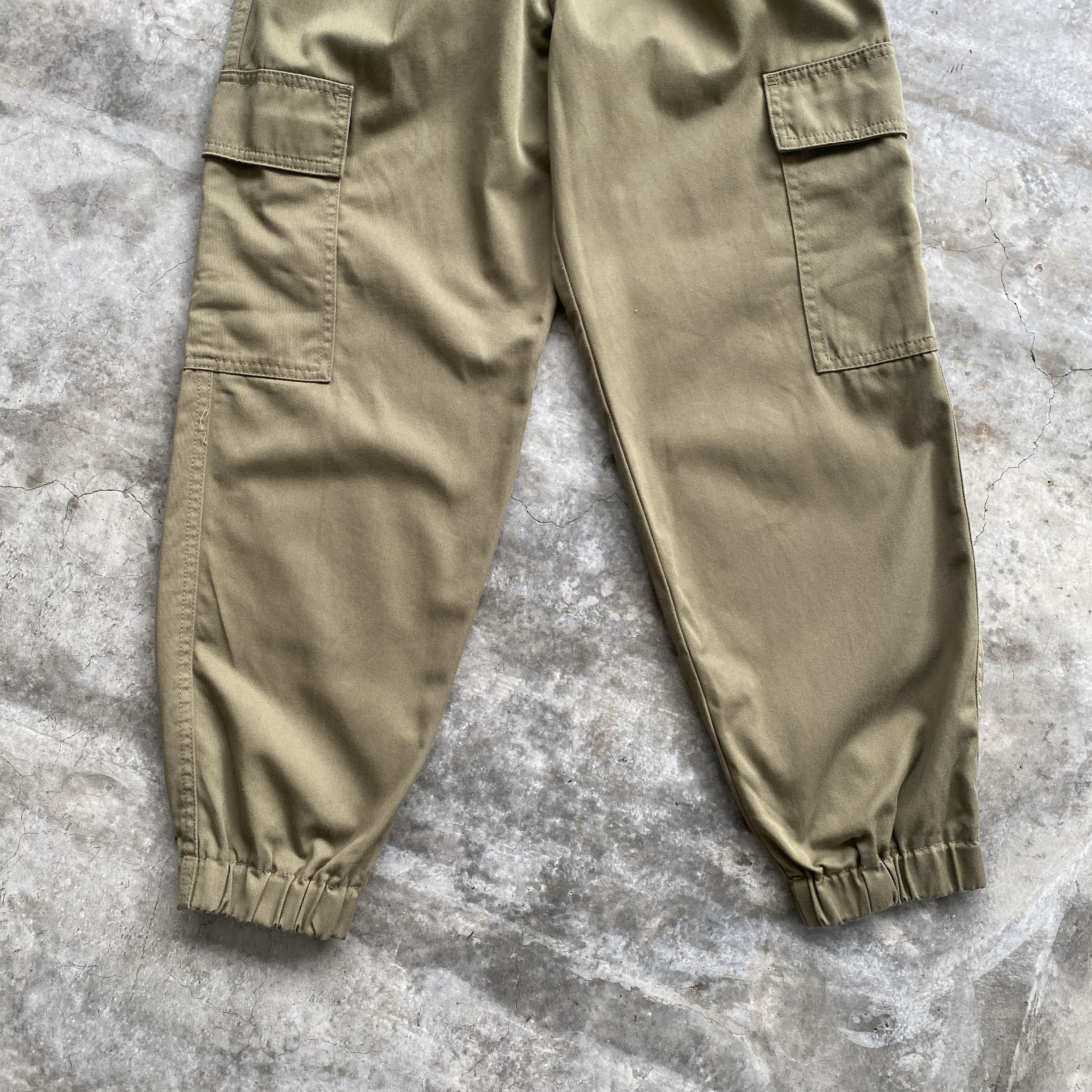 If Six Was Nine × Japanese Brand × Le Grande Bleu (L.G.B.) Japanese Brand GU Baggy Cargo Pants Size US 31 - 3 Thumbnail