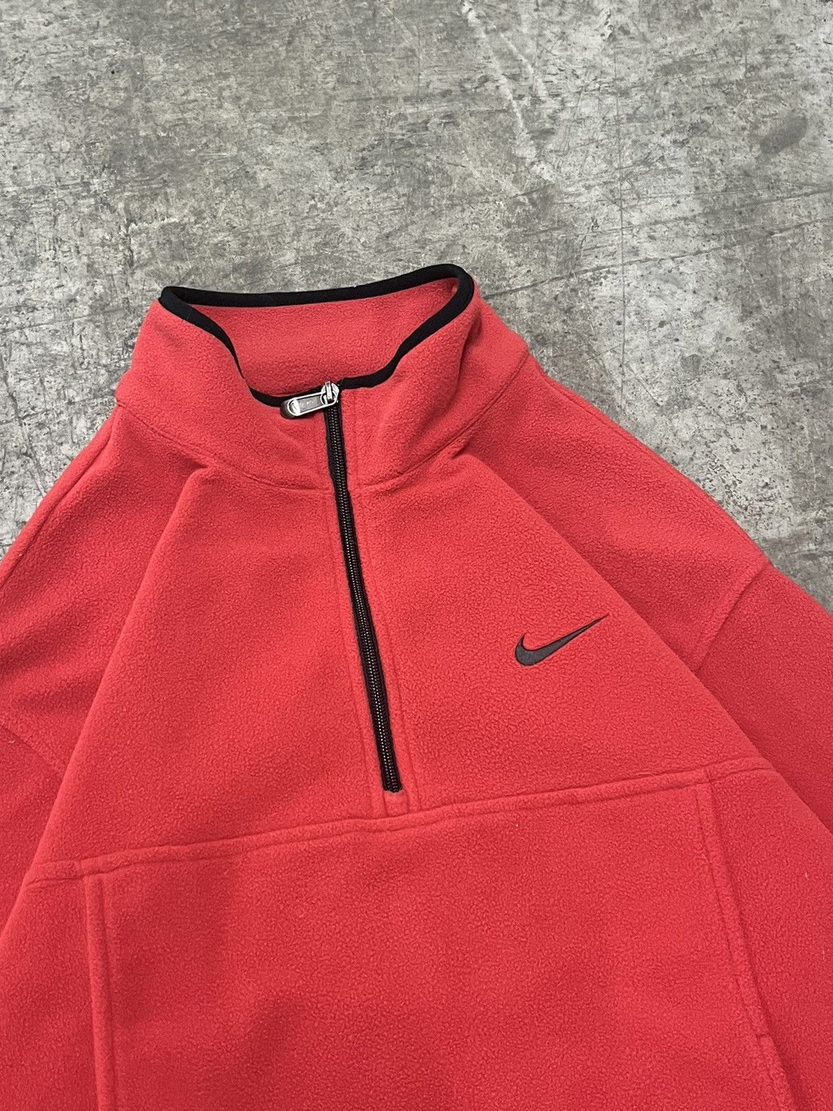 Nike × Vintage Nike vintage zip up fleece jacket y2k rare hype streetwear Size US L / EU 52-54 / 3 - 5 Thumbnail