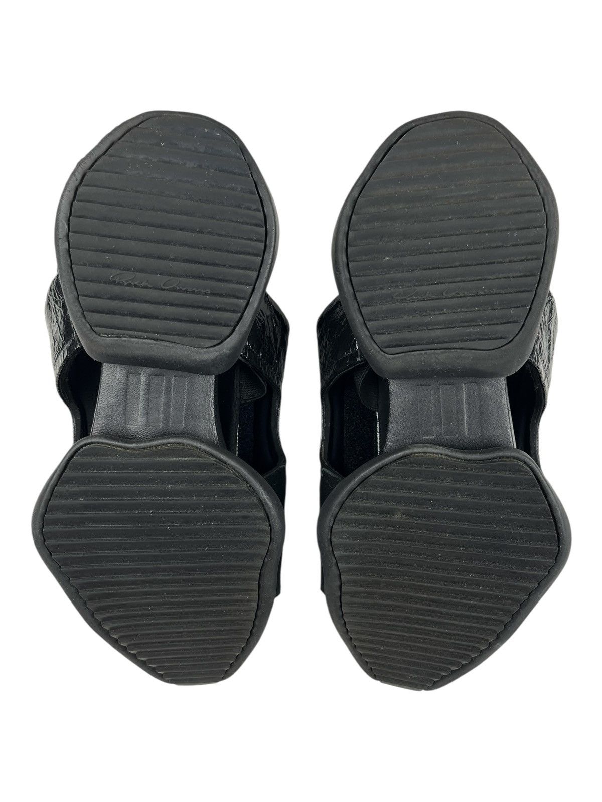 Adidas SS16 Rick Owens x Adidas Clog Leather Sandals Black Size US 7 / EU 40 - 5 Thumbnail