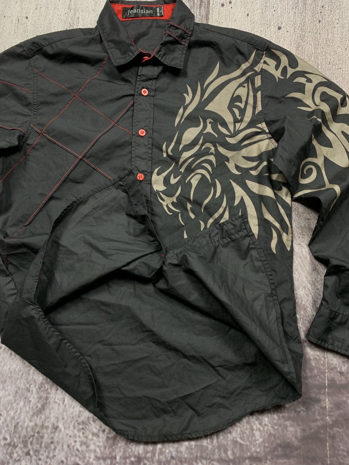Japanese Brand Japan Shirt Dragon Logo Avantgarde Style Size US M / EU 48-50 / 2 - 6 Thumbnail