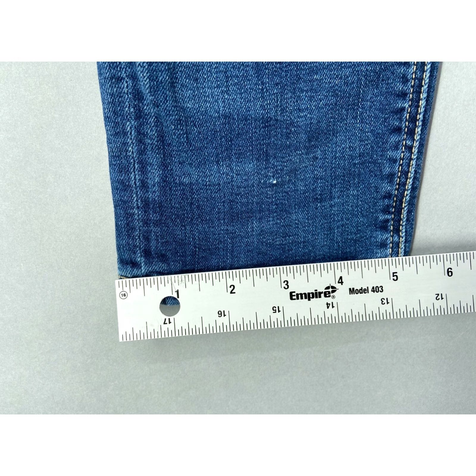 Vintage McGuire Jeans Womens Skinny High Waist Blue Medium Wash Stretch Newton 26 Size 26" / US 2 / IT 38 - 7 Thumbnail