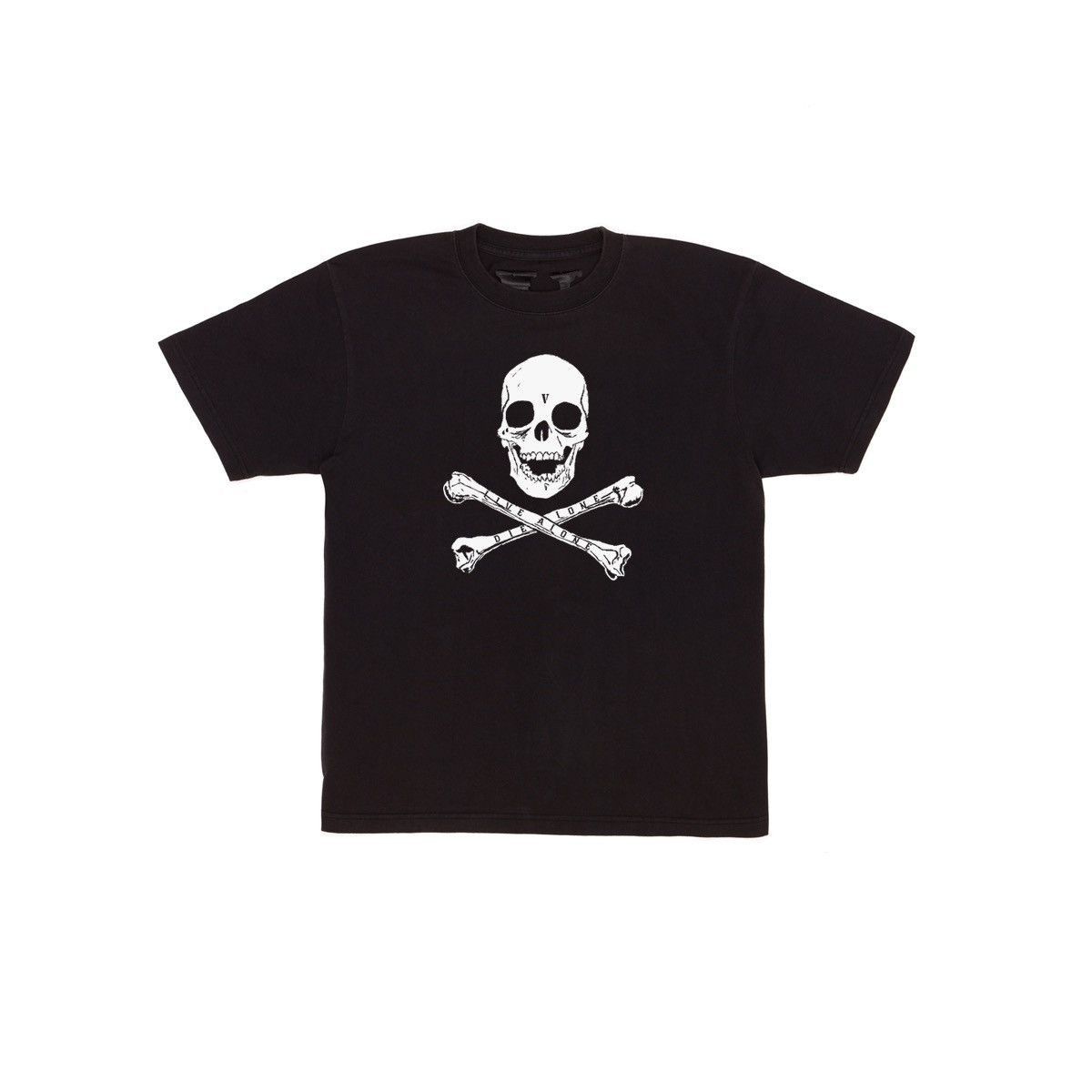 Vlone VLONE Skulls & Bones Tee - A$AP Rocky Medium Black Skeleton Size US M / EU 48-50 / 2 - 8 Thumbnail