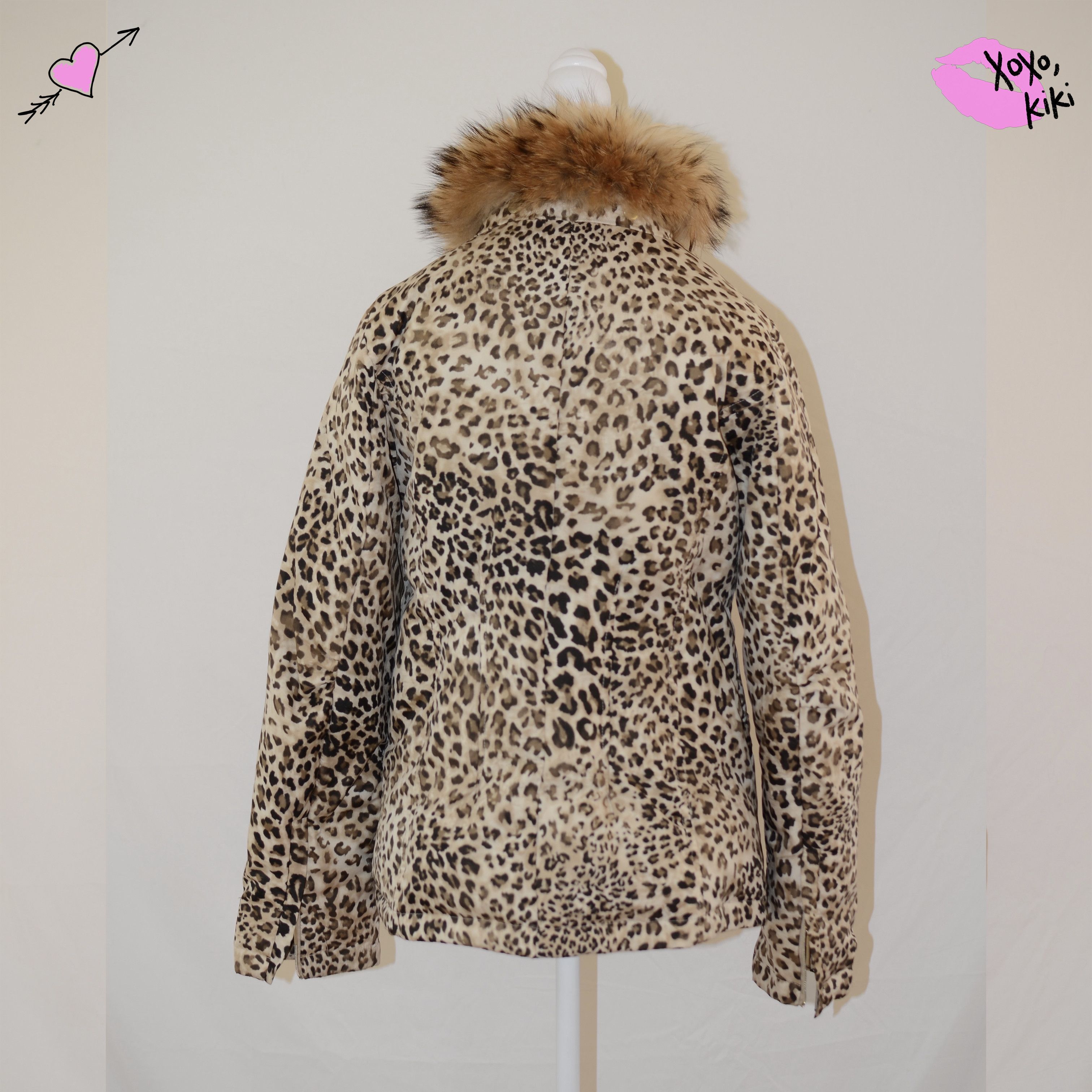 Other LEOPARD PRINT VIA SPIGA FUR TRIM PUFFER Size M / US 6-8 / IT 42-44 - 2 Thumbnail
