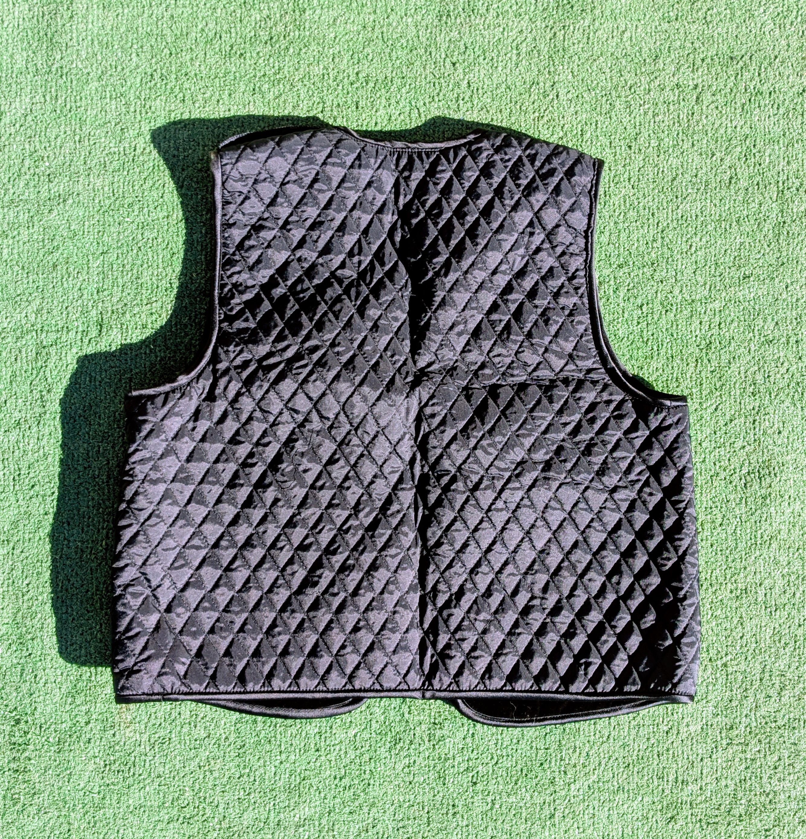 Other Classic Reversible Velvet/Quilted Vest Design Top Size US S / EU 44-46 / 1 - 8 Thumbnail