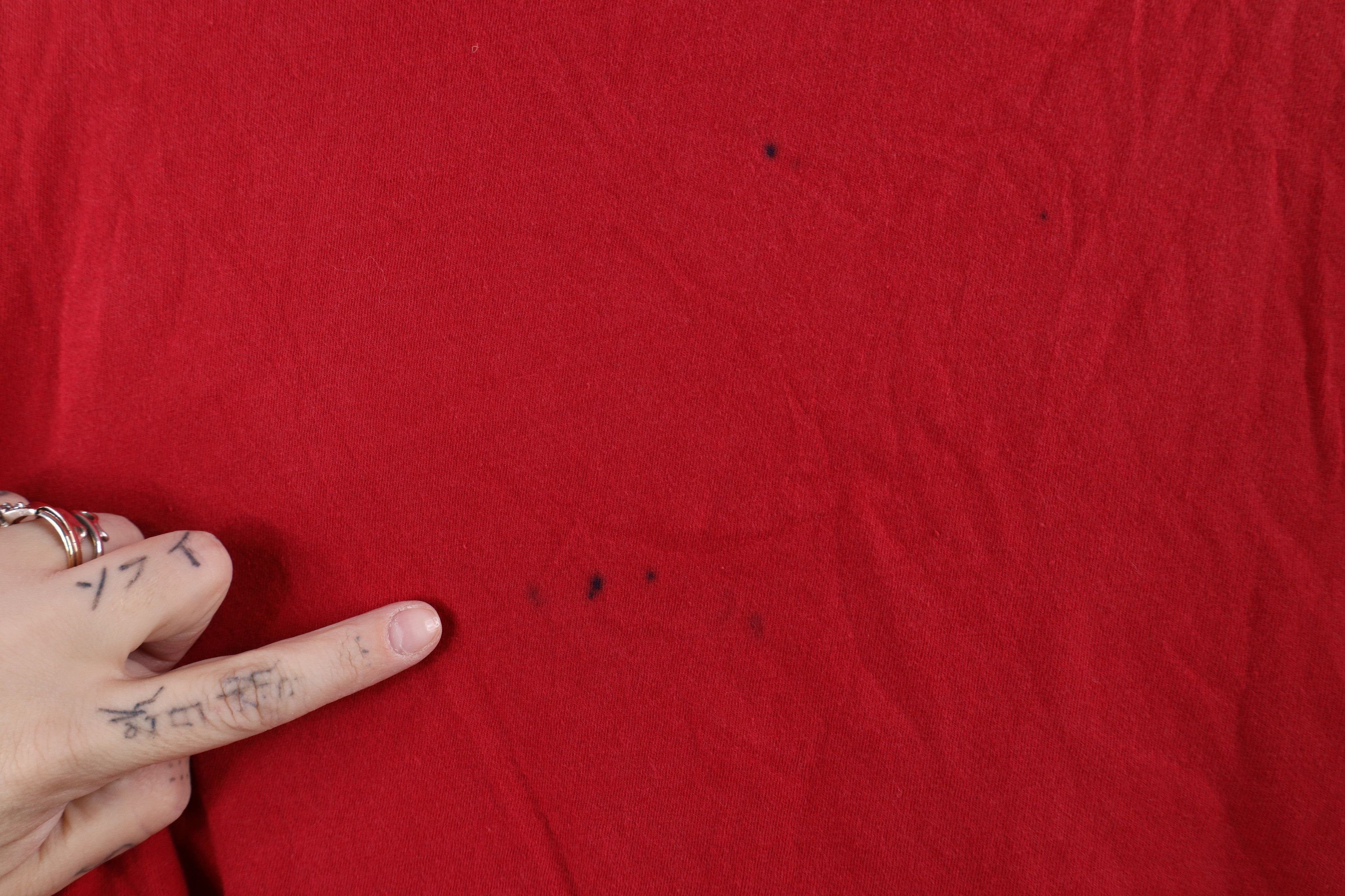 Ralph Lauren × Vintage Vintage 90s Ralph Lauren Spell Out Lion Crest T-Shirt Red Size US S / EU 44-46 / 1 - 8 Thumbnail