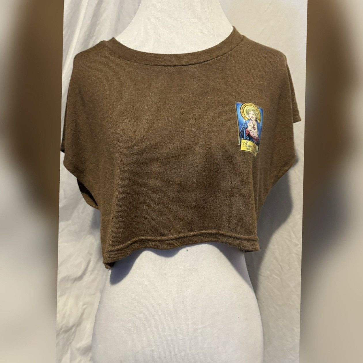 Other Saint Betty, The Golden, Custom, Knit, Sleeveless Crop Top Size M / US 6-8 / IT 42-44 - 13 Thumbnail