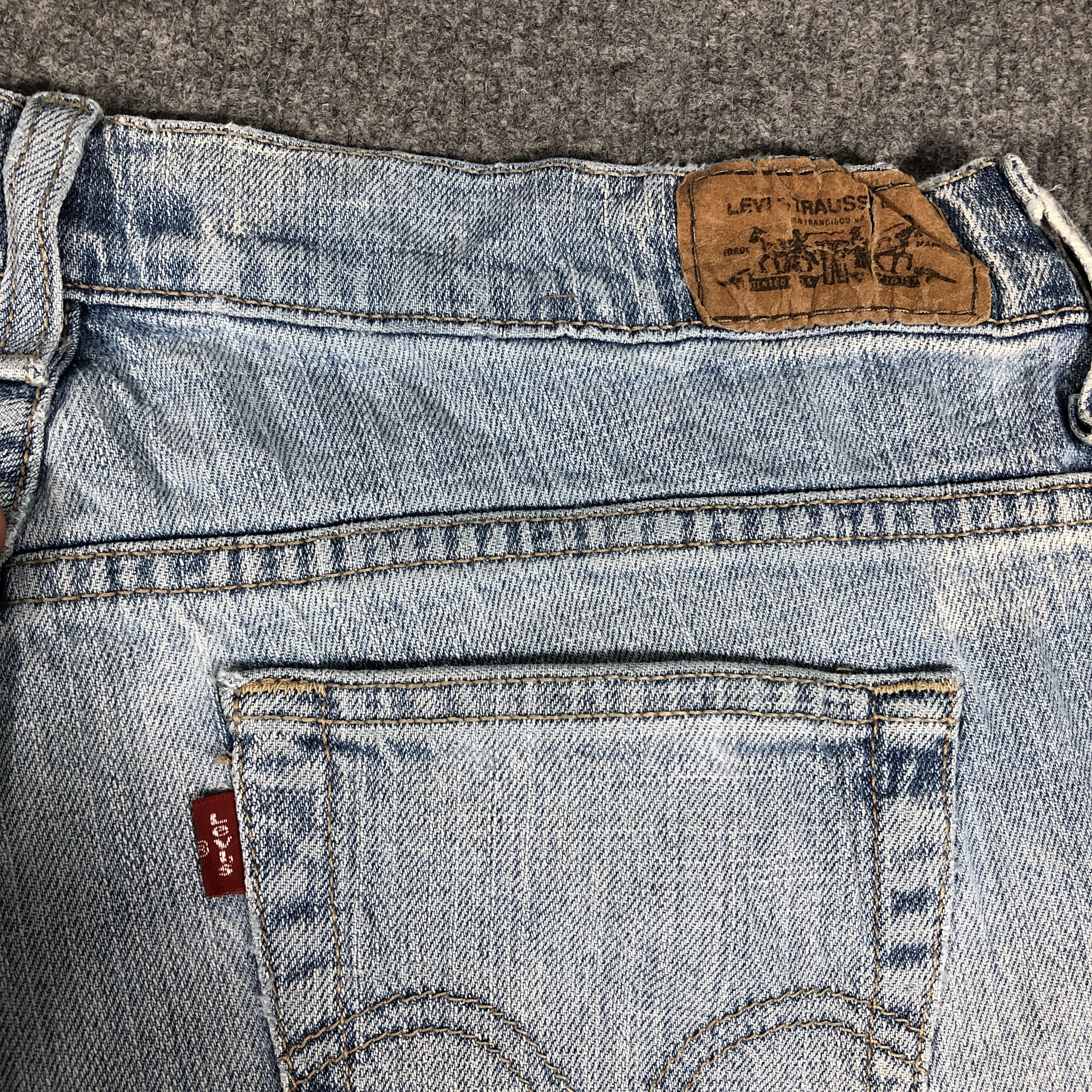 Levi's × Vintage Womens Vintage Levis 515 Jeans Capri L1112W Size 31" - 9 Thumbnail