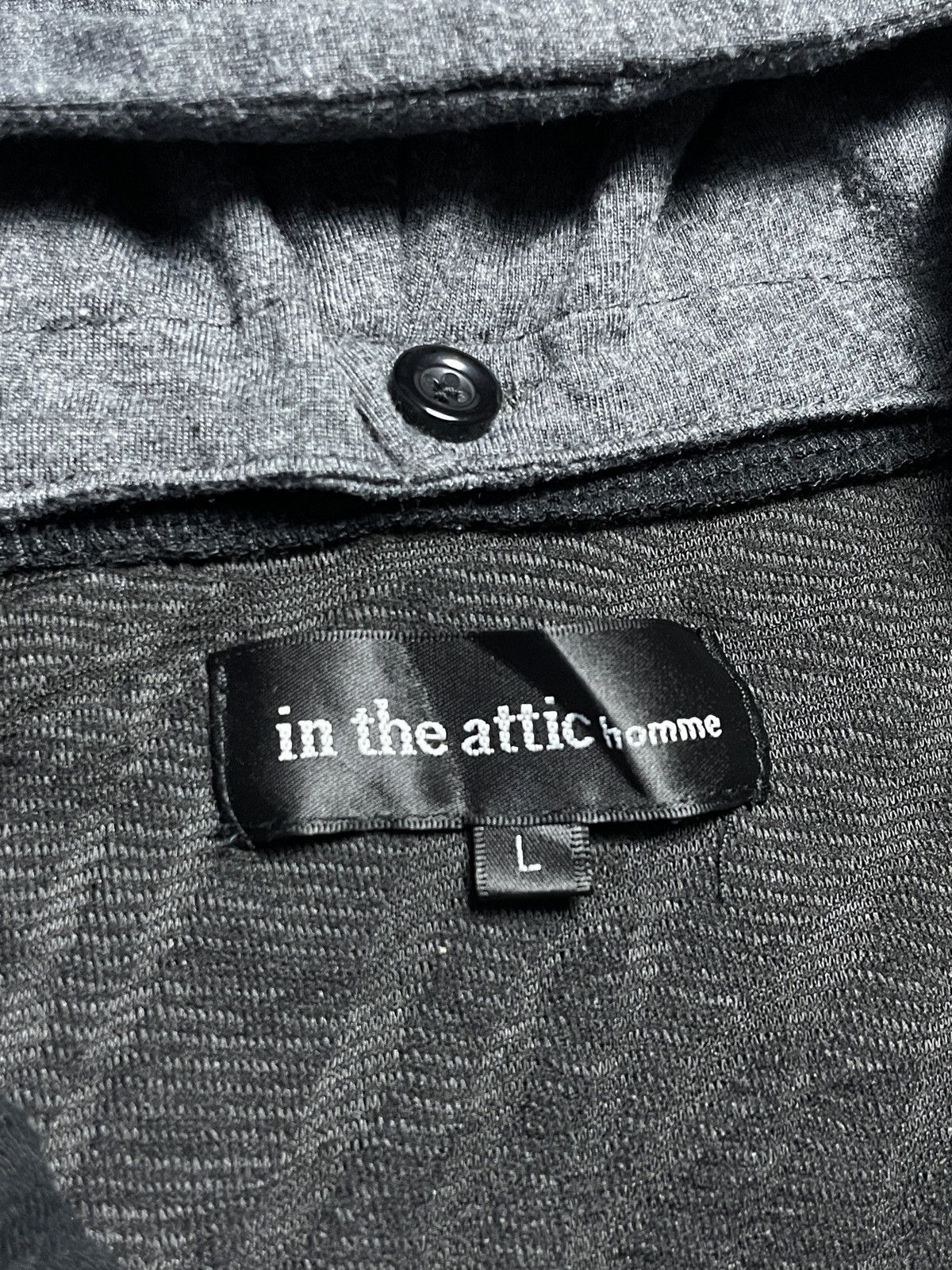 14th Addiction 2000’s In The Attic - Asymmetrical Vkei Style Textured Vest Size US M / EU 48-50 / 2 - 8 Thumbnail