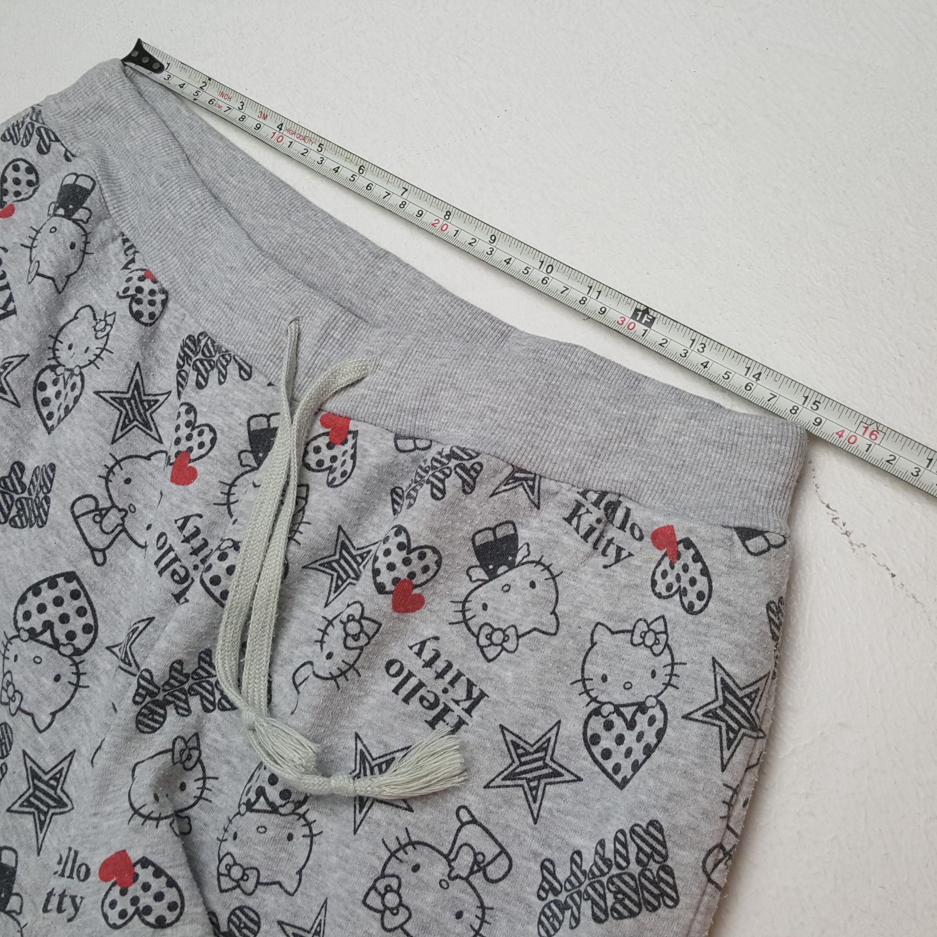 Cartoon Network × Vintage HELLO KITTY Cartoon Character Fullprint Joggers Pants Size US 30 / EU 46 - 7 Thumbnail