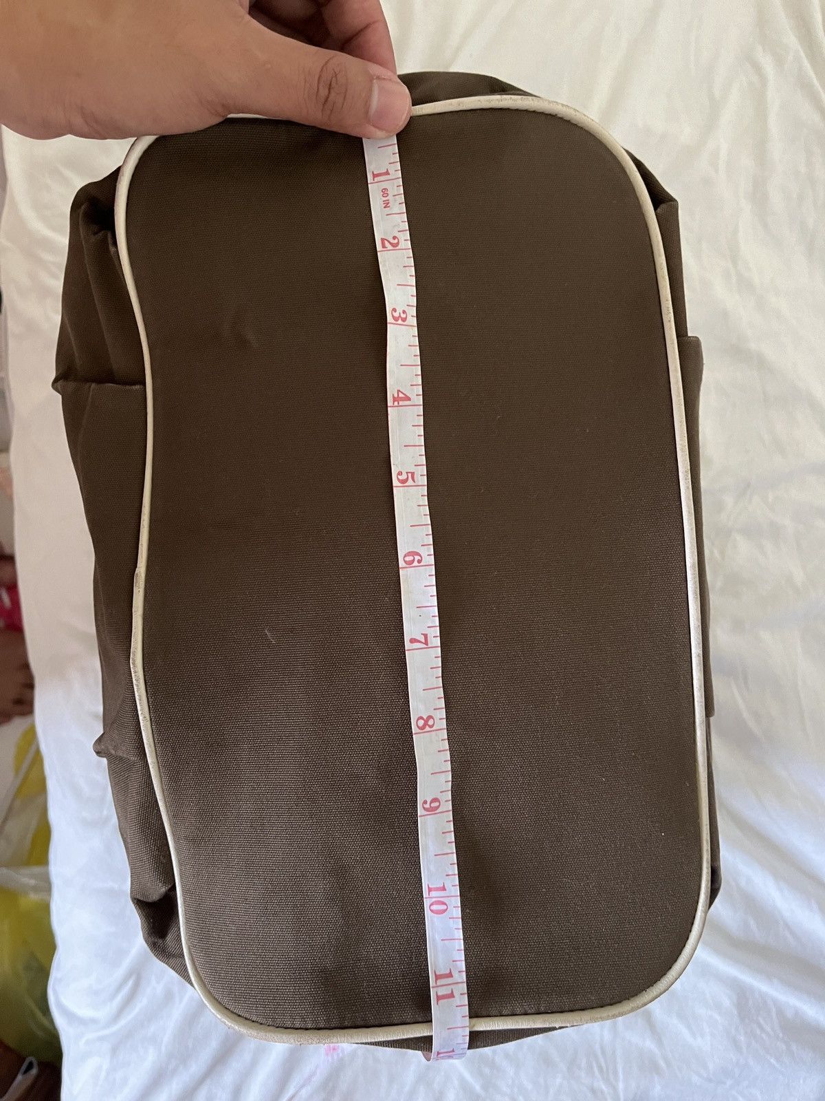 Burberry 90s Burberry Boston Canvas Leather Olive Green Size ONE SIZE - 9 Thumbnail