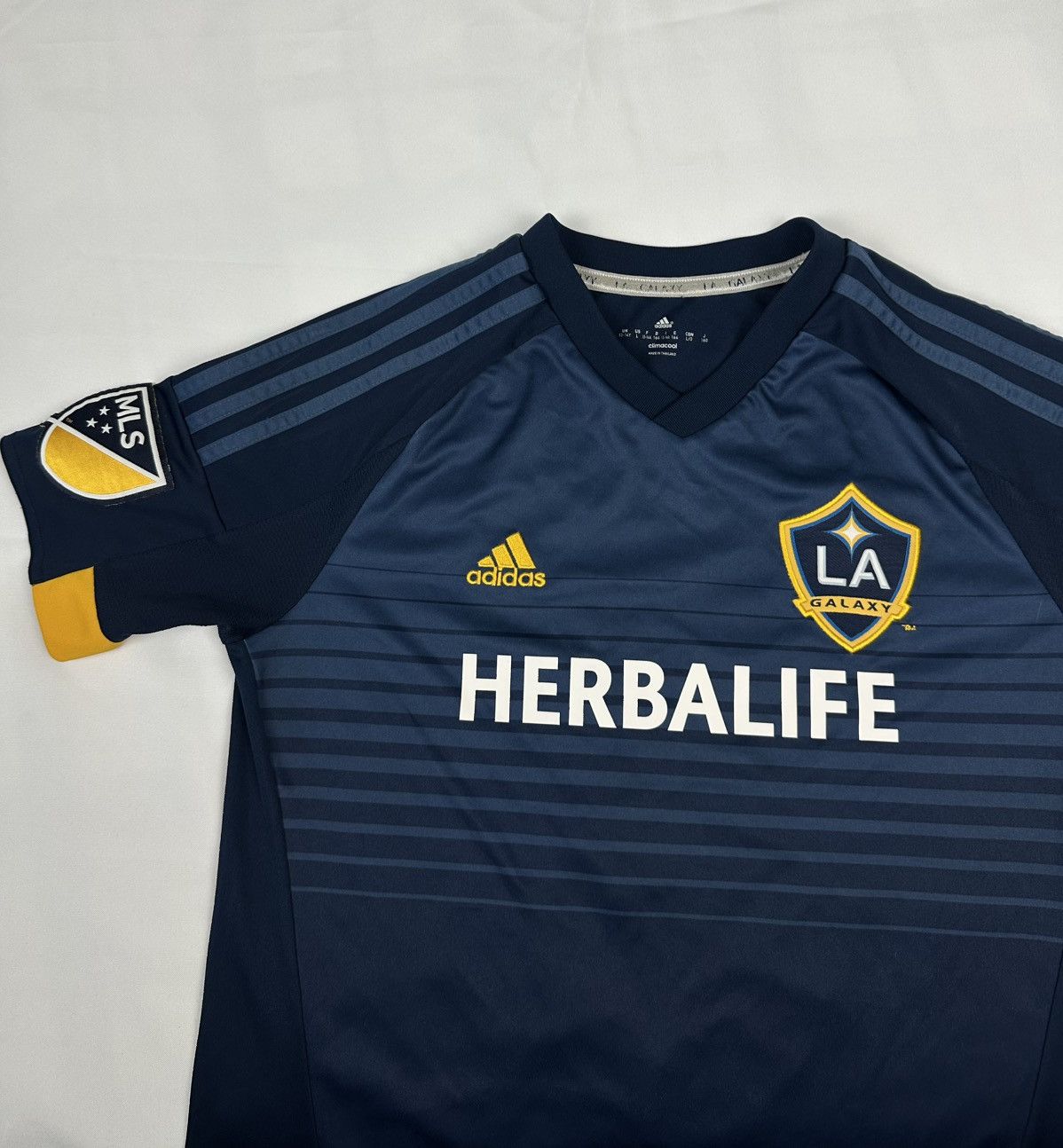 Adidas Adidas LOS ANGELES GALAXY AWAY FOOTBALL 2014 JERSEY 164cm+ Size US XS / EU 42 / 0 - 3 Thumbnail