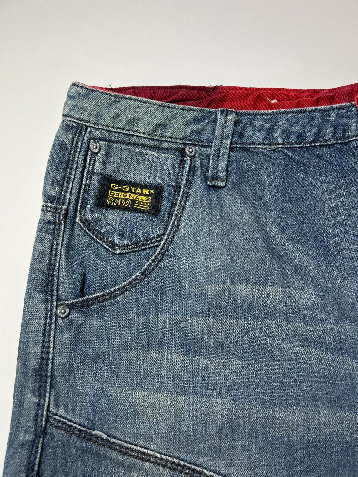 G-Star × Vintage Blue Cargo Pants G-Star Raw 20 rare, 90s Vintage W34 L34 Size US 34 / EU 50 - 7 Thumbnail