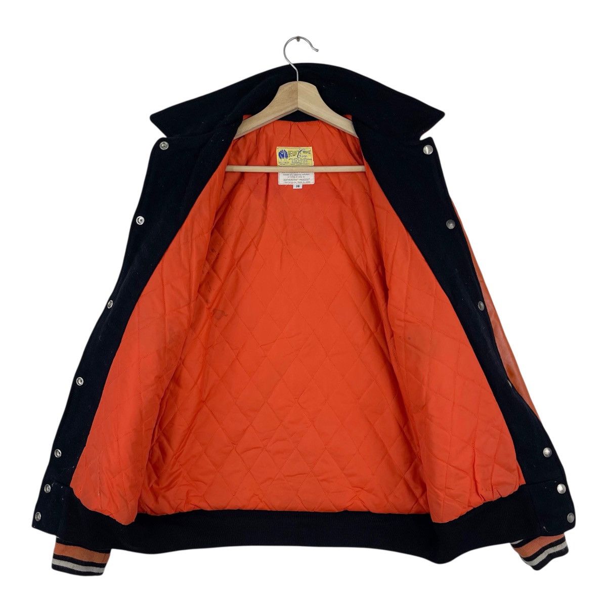 Other 80’s Hewitt Mfg Hasbrouck Heights Leather Varsity Size US L / EU 52-54 / 3 - 5 Thumbnail