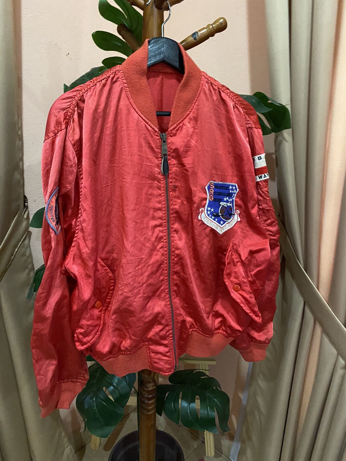 Other VINTAGE 90S MA1 BOMBER JACKET Size US M / EU 48-50 / 2 - 5 Thumbnail