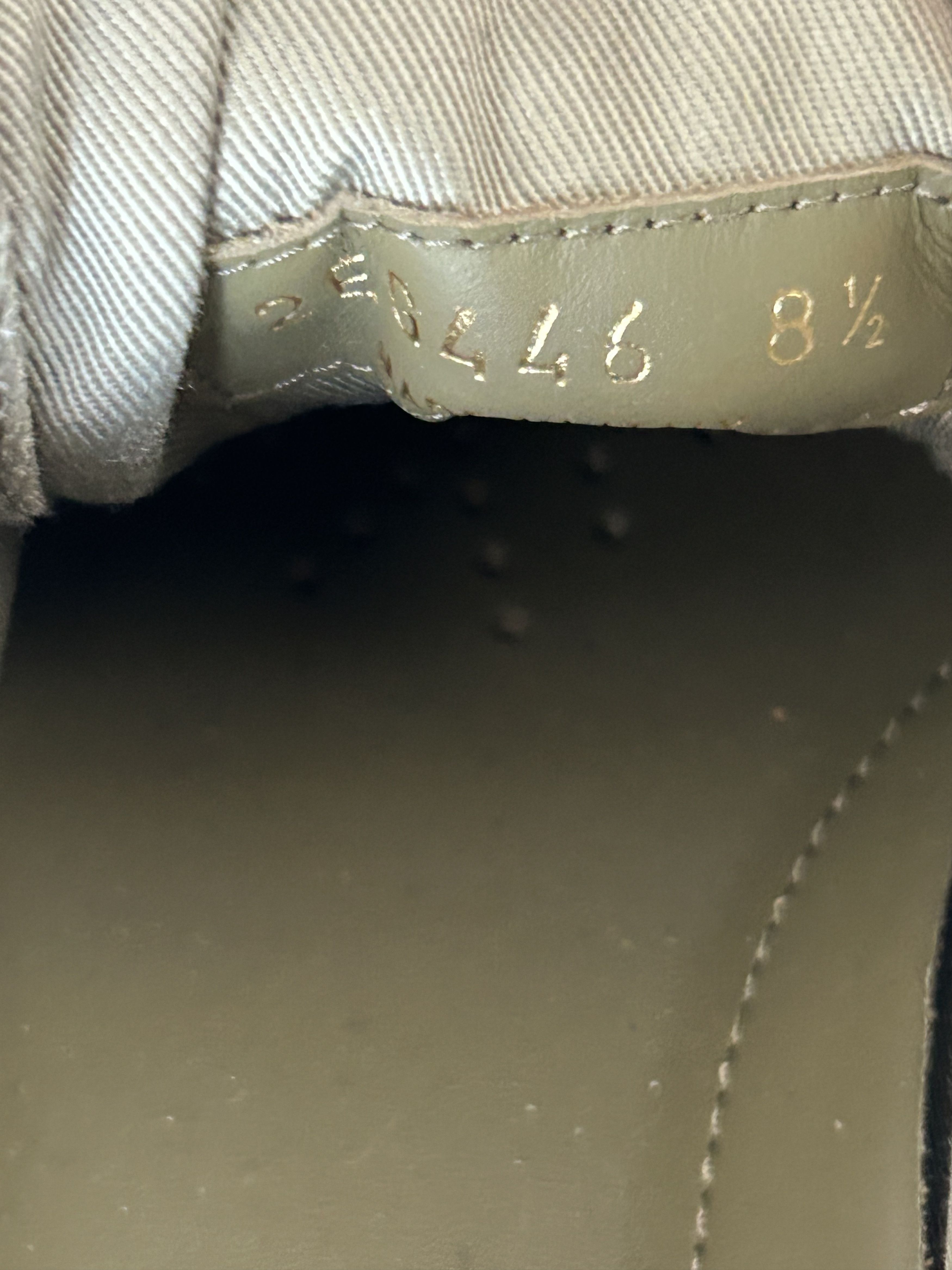 Prada Prada Olive Triangle Logo Canvas Sneakers Size US 8.5 / EU 41-42 - 8 Thumbnail