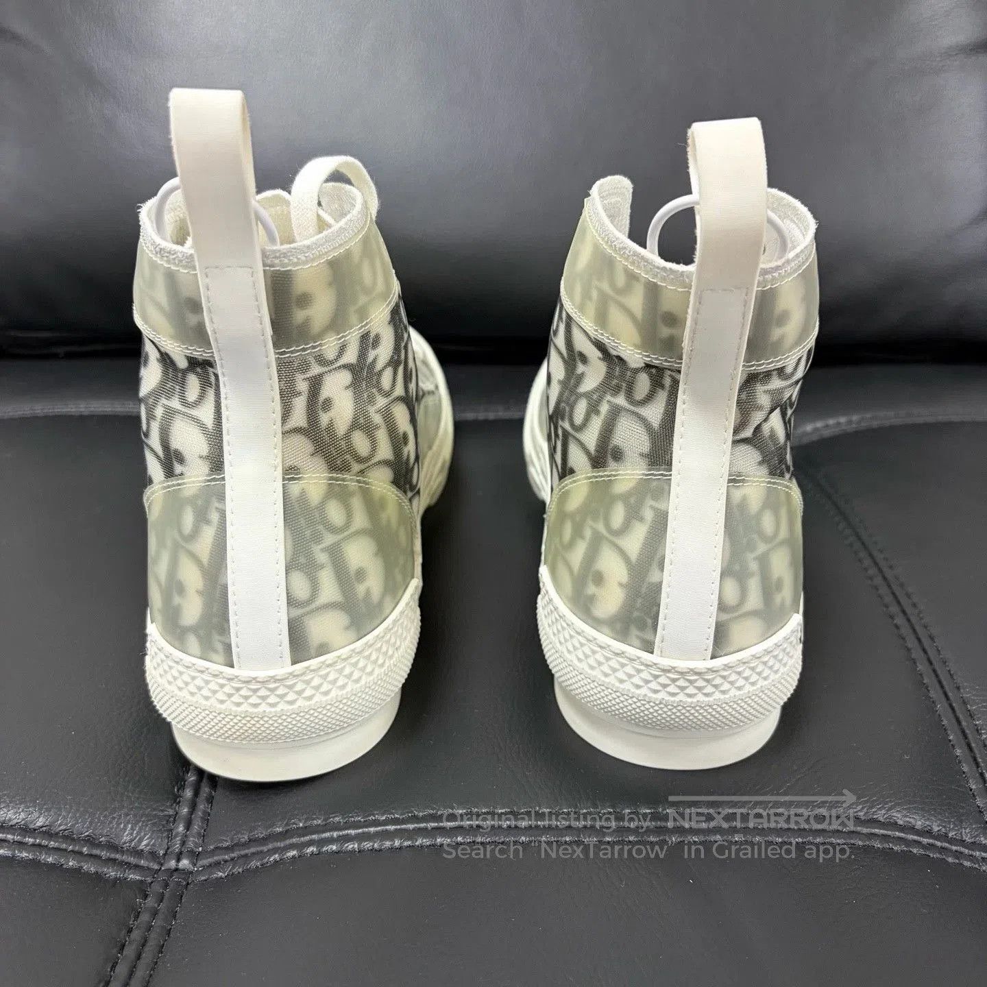 Dior Dior B23 High-Top White Sneakers. Size US 9 / EU 42 - 4 Thumbnail