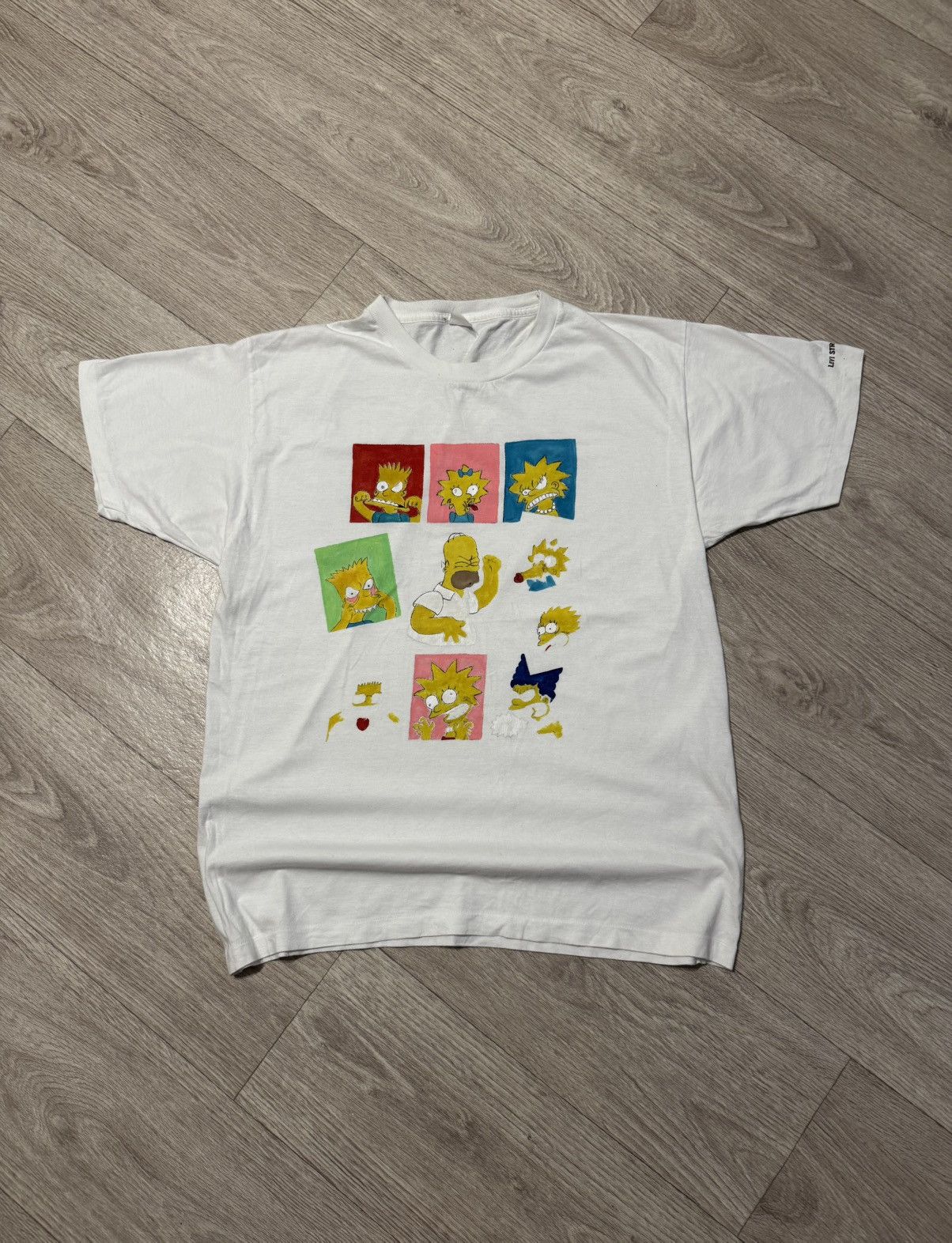 The Simpsons 🔷Vintage The Simpsons X Levis T-shirt 90s🔷 Size US L / EU 52-54 / 3 - 1 Thumbnail