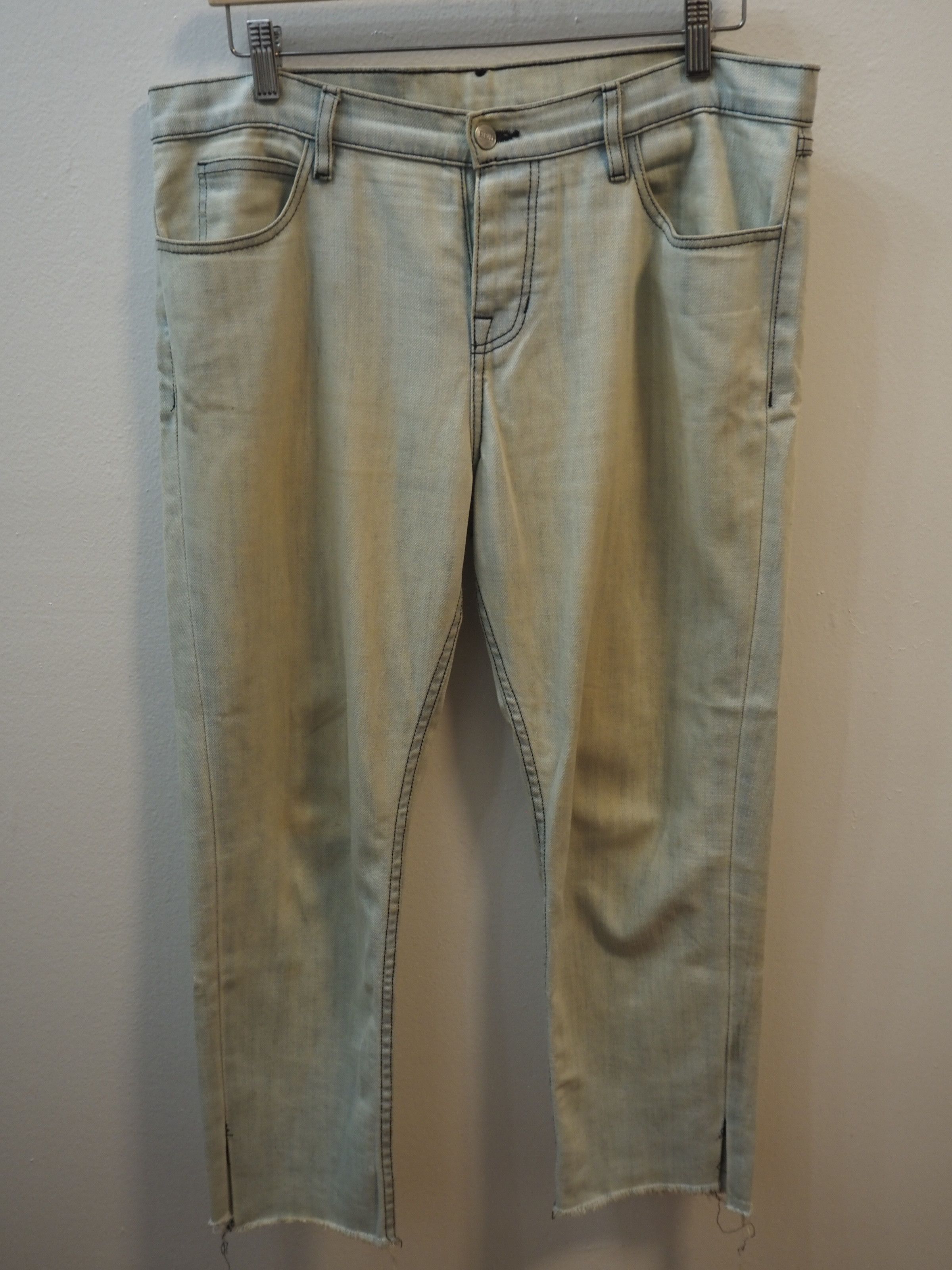 Enfants Riches Deprimes Enfants Riches Déprimés Embroidered Pocket Denim Size US 33 - 2 Thumbnail