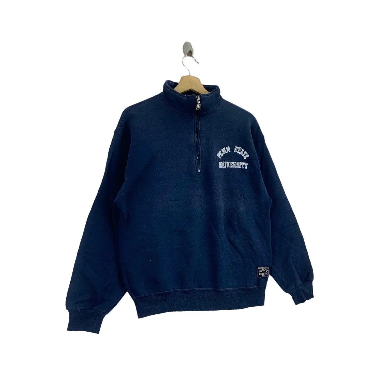 Vintage Vtg 90’ PENN STATE UNIVERSITY Russell Athletic 1/3 Zipper Size M / US 6-8 / IT 42-44 - 4 Thumbnail
