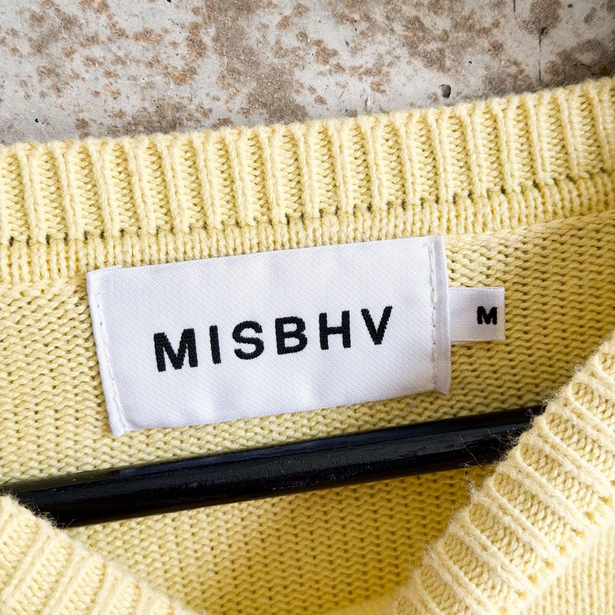 Misbhv MISBHV ‘New Beginnings’ Patchwork Knit Sweater Size US M / EU 48-50 / 2 - 5 Thumbnail