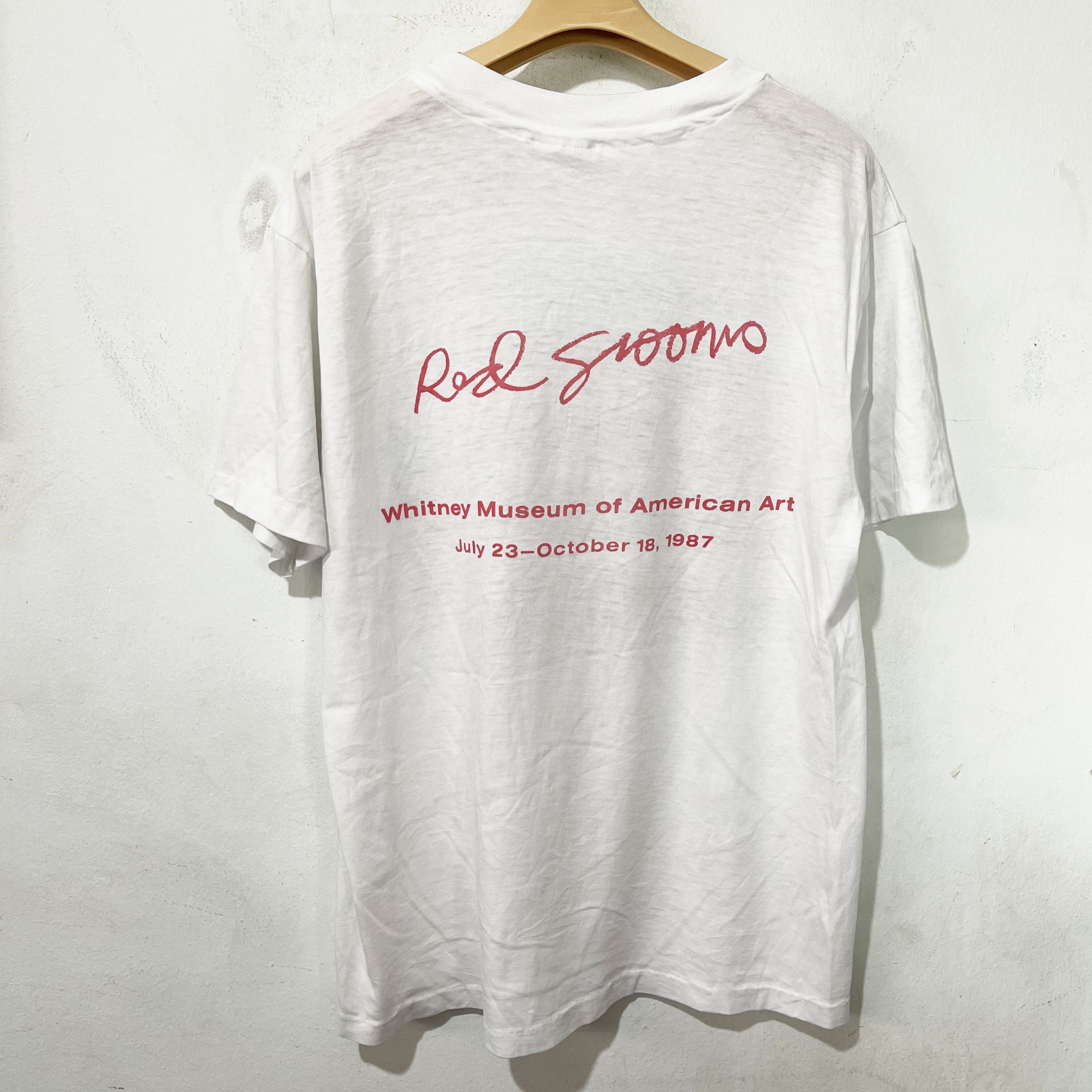 Vintage intage 1987 Red Grooms Exhibition T-Shirt Size US M / EU 48-50 / 2 - 4 Thumbnail