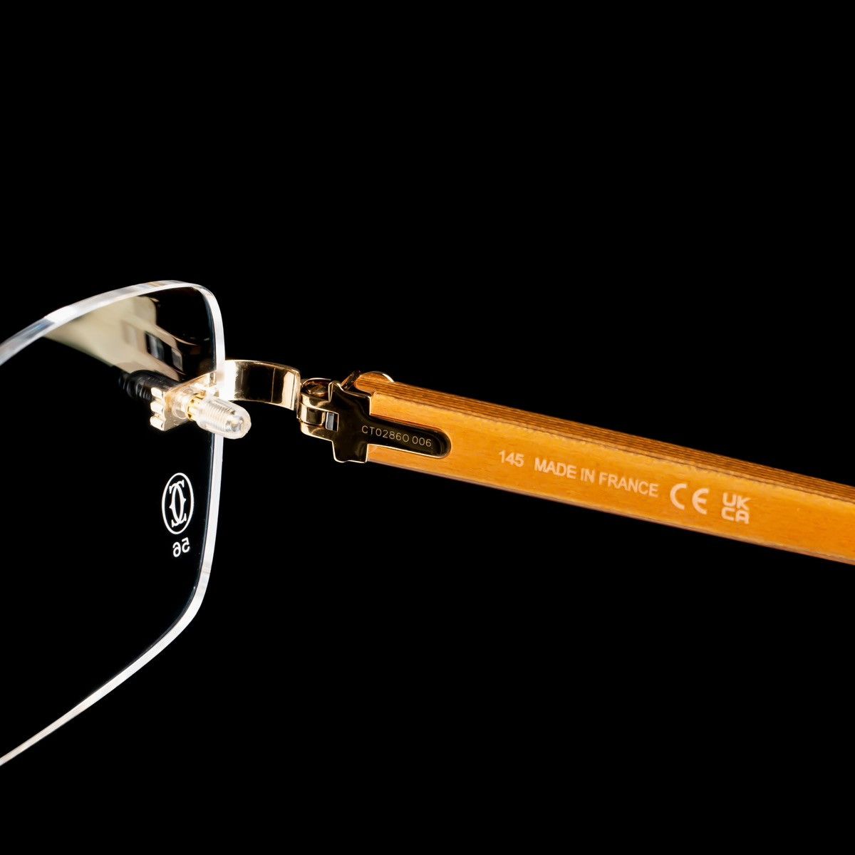 Cartier CARTIER CT0286O 006 GLASSES Size ONE SIZE - 4 Thumbnail