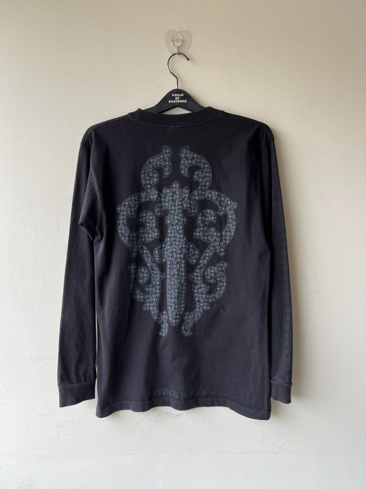 Chrome Hearts Vintage Chrome Hearts Dagger Long Sleeves t shirt Size US M / EU 48-50 / 2 - 4 Thumbnail