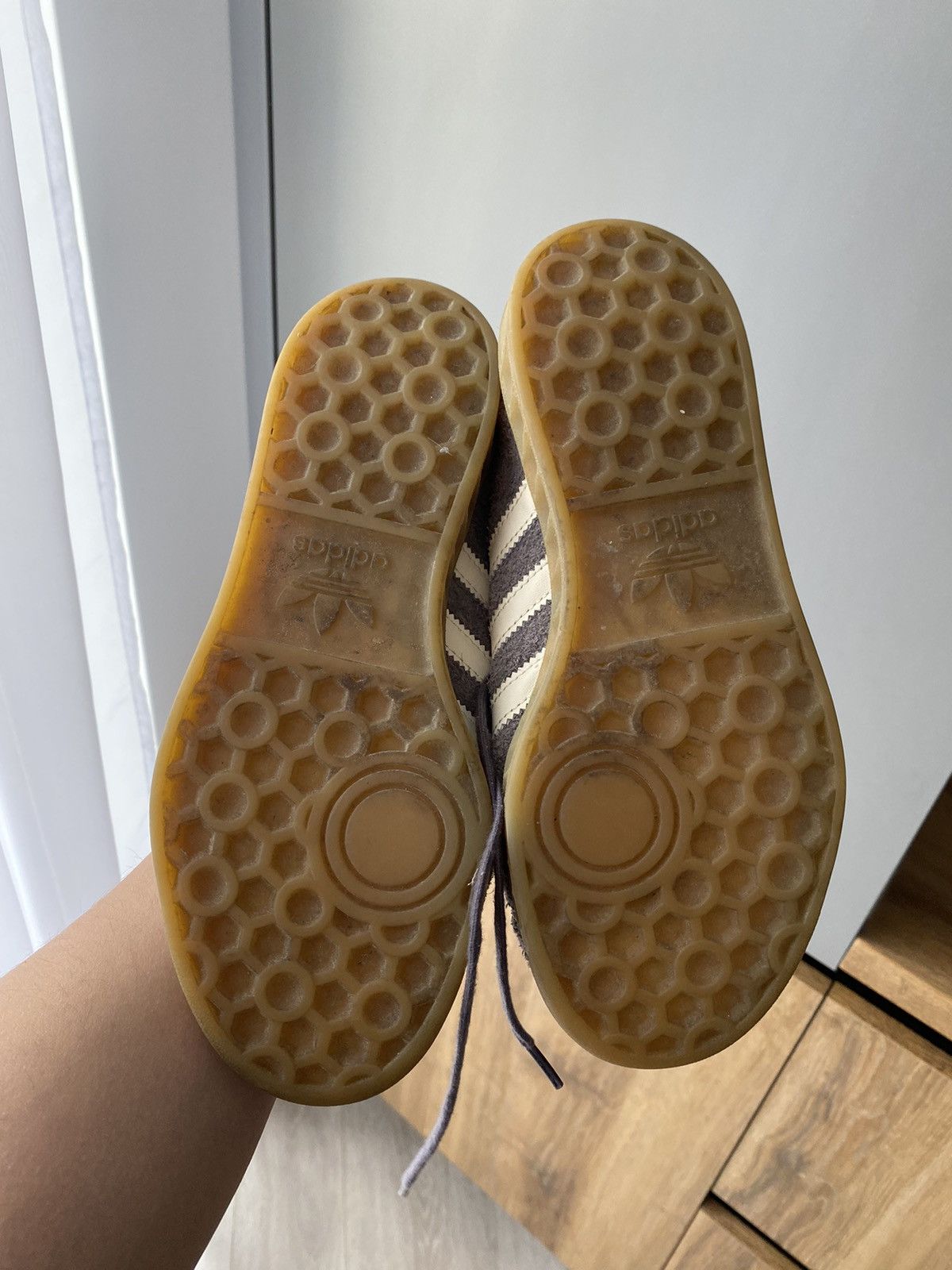Adidas Vintage Adidas Hamburg Teddy Fleece Samba Size US 8 / IT 38 - 5 Thumbnail