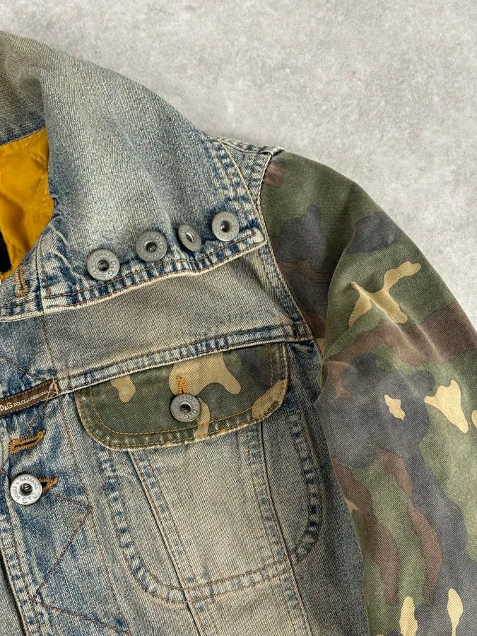 Dolce & Gabbana AW2003 Dolce & Gabbana Light Blue Denim Jacket Size S / US 4 / IT 40 - 9 Thumbnail