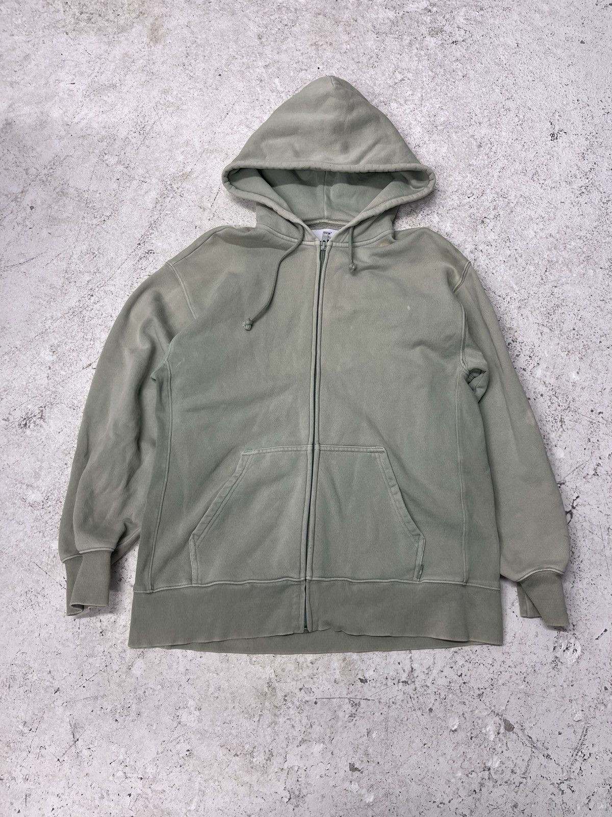 Aritzia Sage green aritzia zip-up hoodie Size L / US 10 / IT 46 - 2 Thumbnail