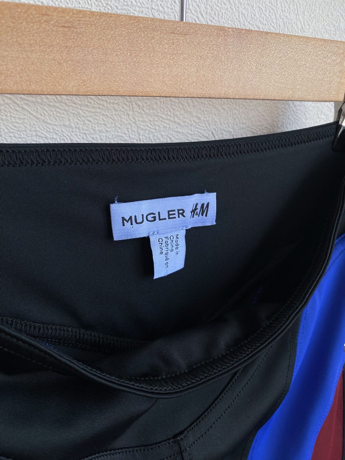 Mugler Mugler x H&M Spiral-Paneled Jersey Leggings Size 27" / US 4 / IT 40 - 17 Thumbnail