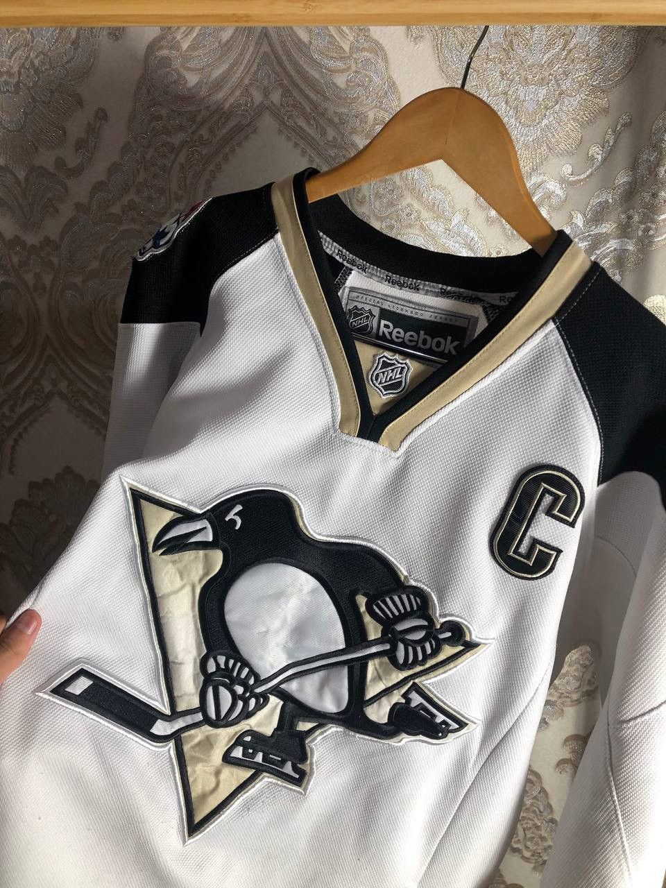 Reebok × Vintage VERY RARE REEBOK CCM PITTSBURGH PENGUINS HOCKEY JERSEY RETRO Size US M / EU 48-50 / 2 - 5 Thumbnail