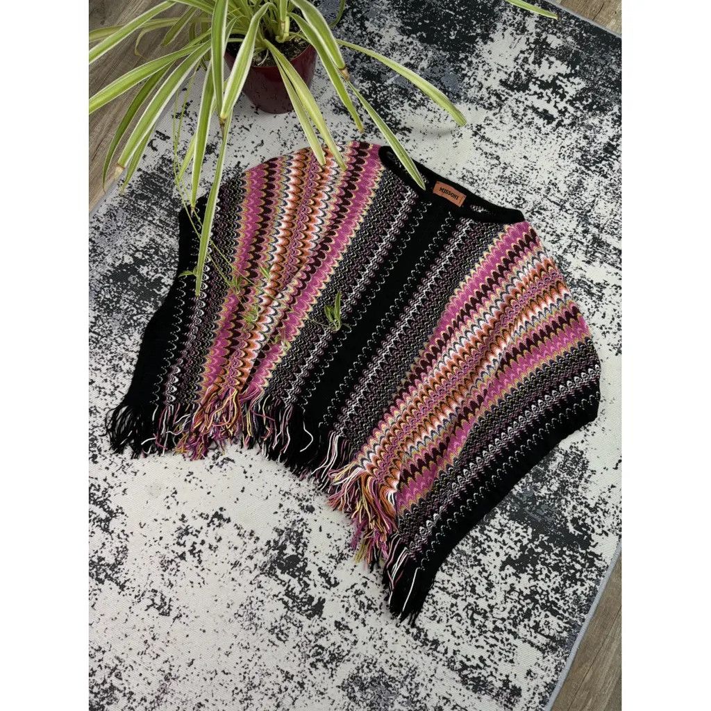 Missoni Missoni Poncho Multicolour Size Onesize Size M / US 6-8 / IT 42-44 - 5 Thumbnail