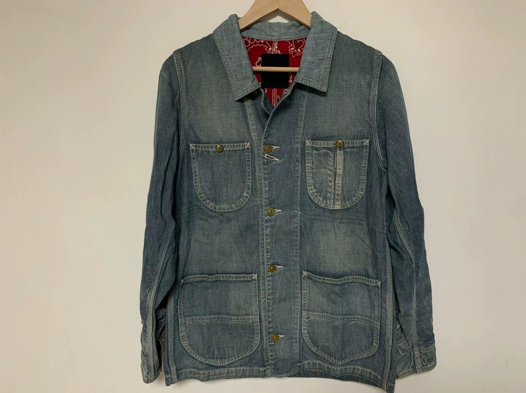 Visvim visvim 14 ict coverall damaged bandana Size US S / EU 44-46 / 1 - 1 Thumbnail