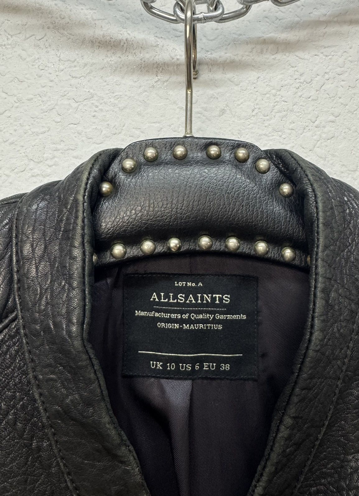 Allsaints Vintage Allsaints Leather Jacket Opium Rick Owen’s Style 90 Size M / US 6-8 / IT 42-44 - 9 Thumbnail