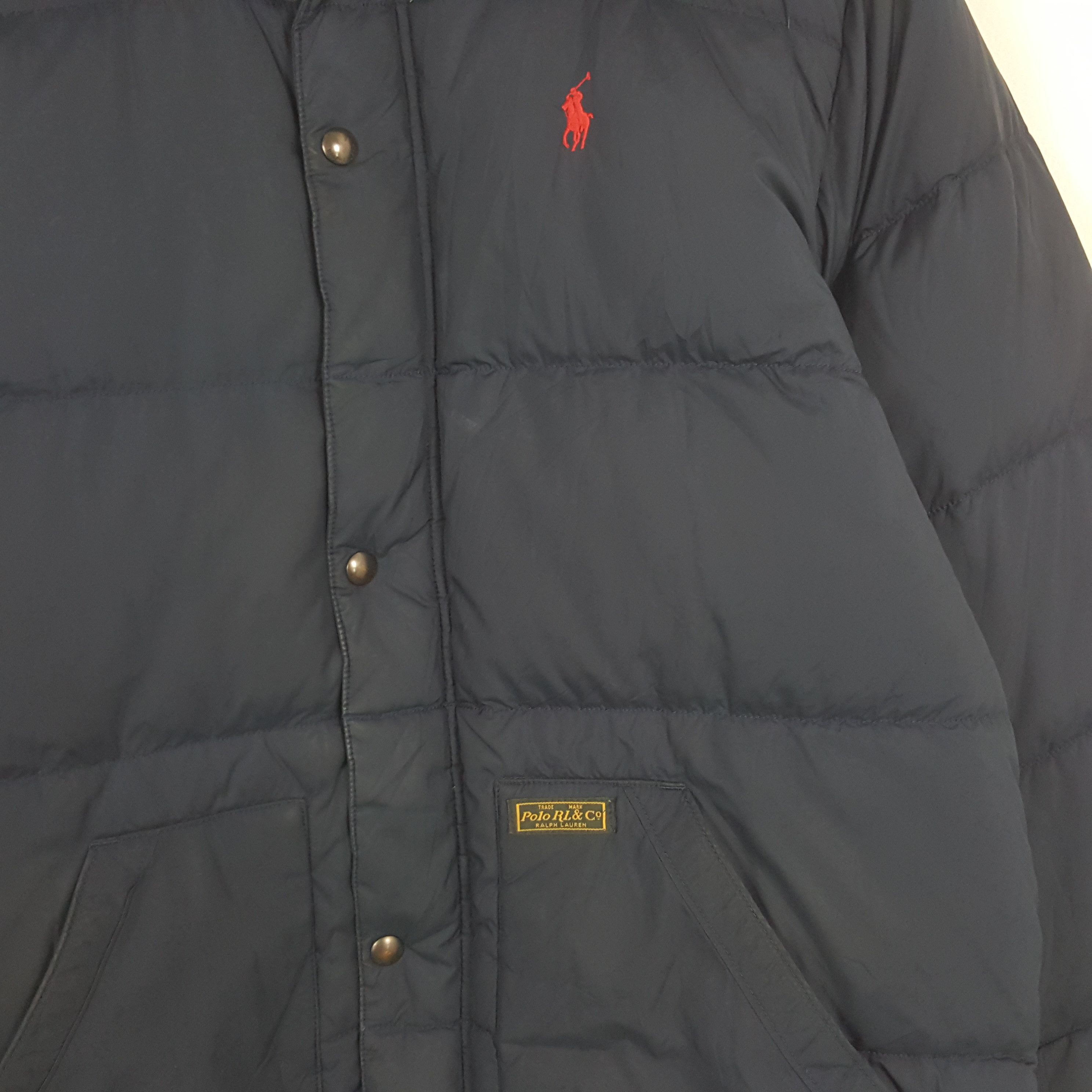 Polo Ralph Lauren × Vintage Vintage Polo Ralph Lauren Puffer Winter Jacket Hoodie Size US L / EU 52-54 / 3 - 2 Thumbnail